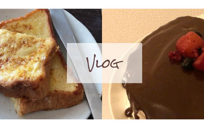 Vlog YouTube サムネイル 