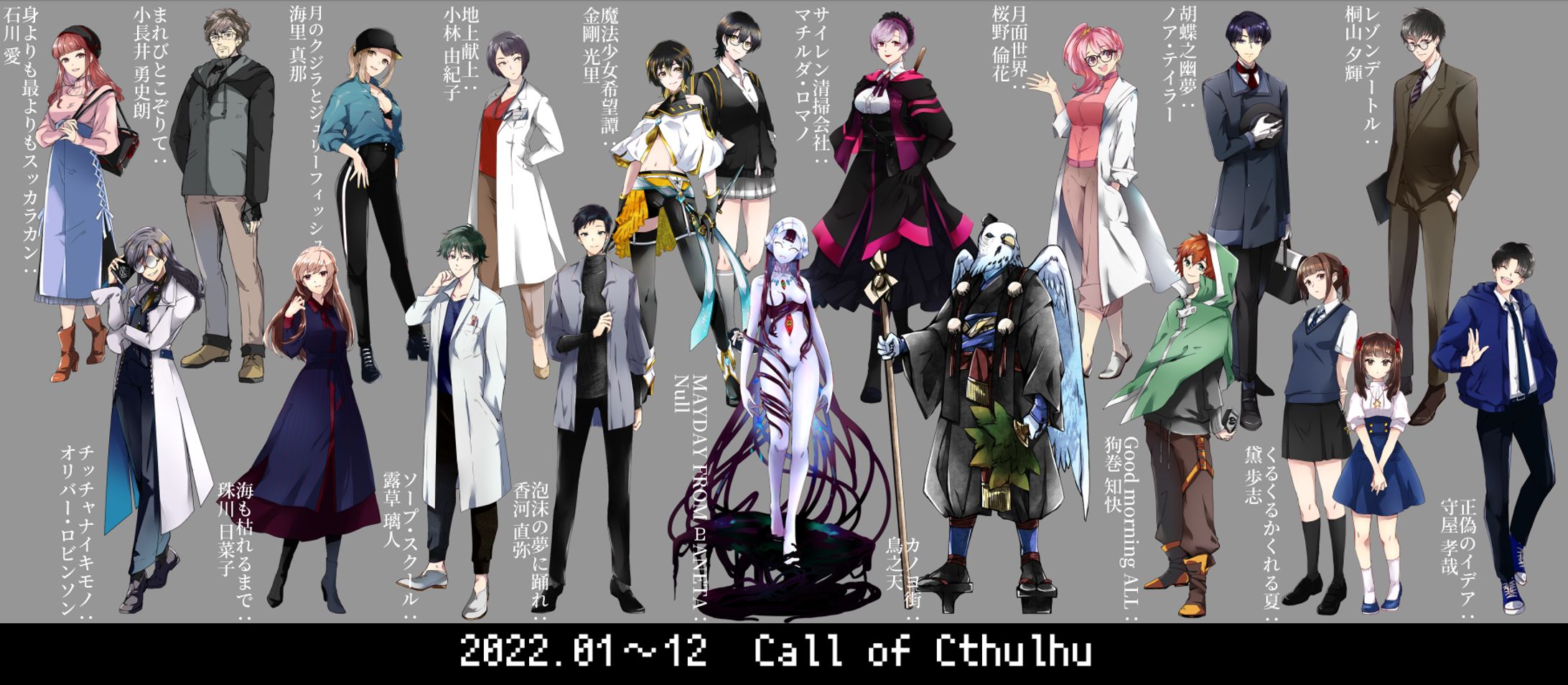 【TRPG】2022探索者①-1