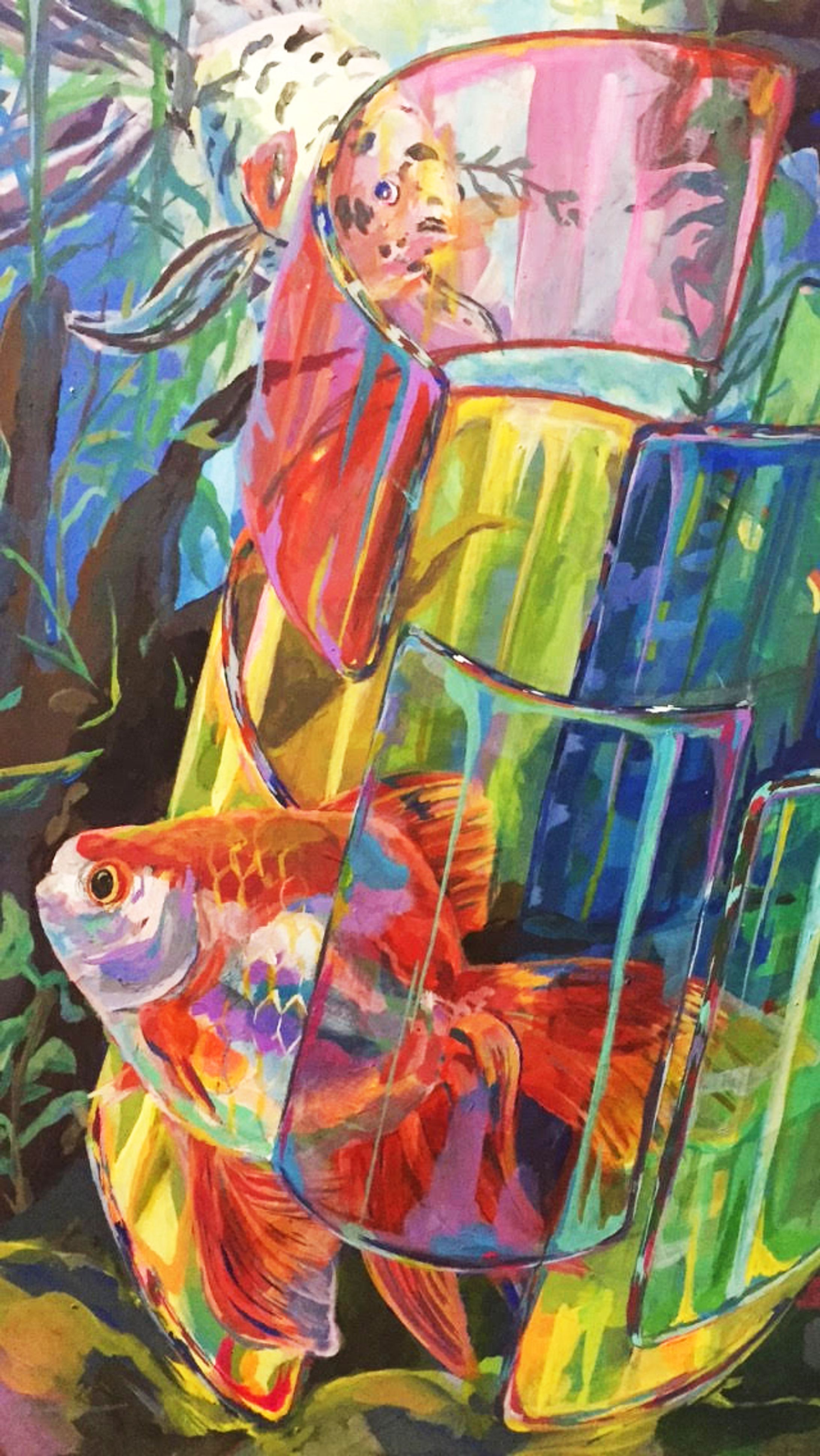 金沢金魚＠アクリルガッシュ-1