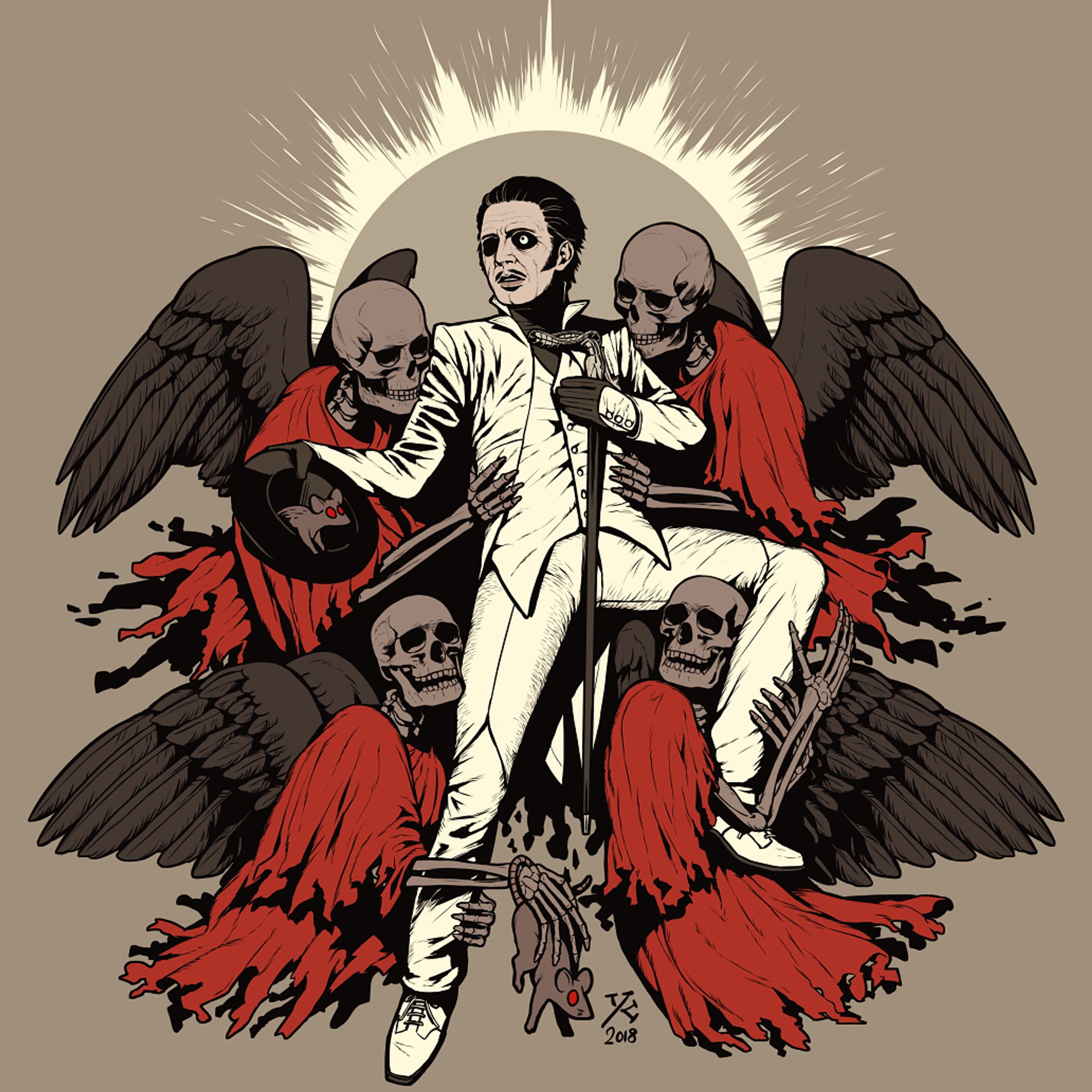  merch designs for GHOST-1