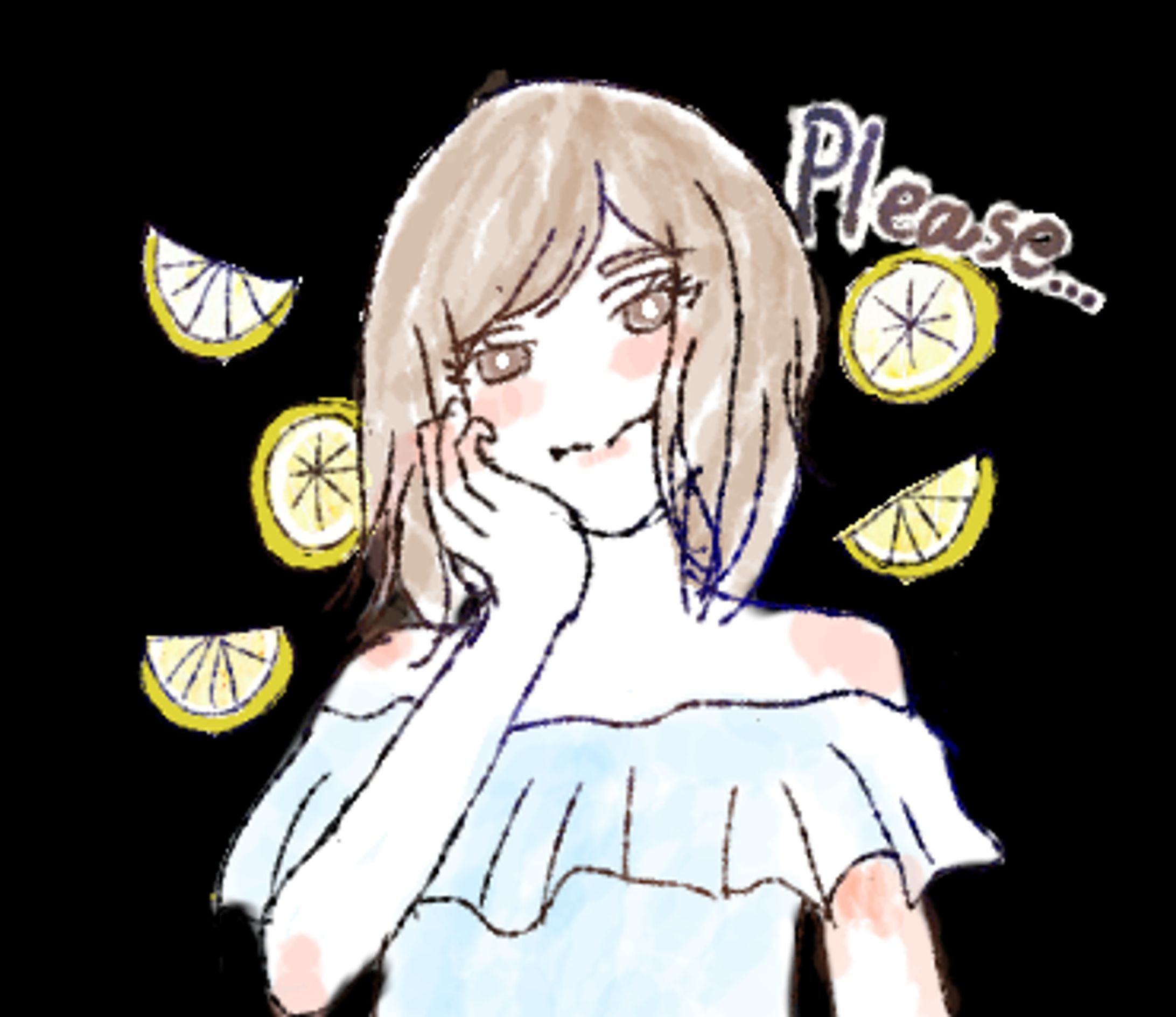 ①LINEスタンプ②2016年③FireAlpaca ④30分-1