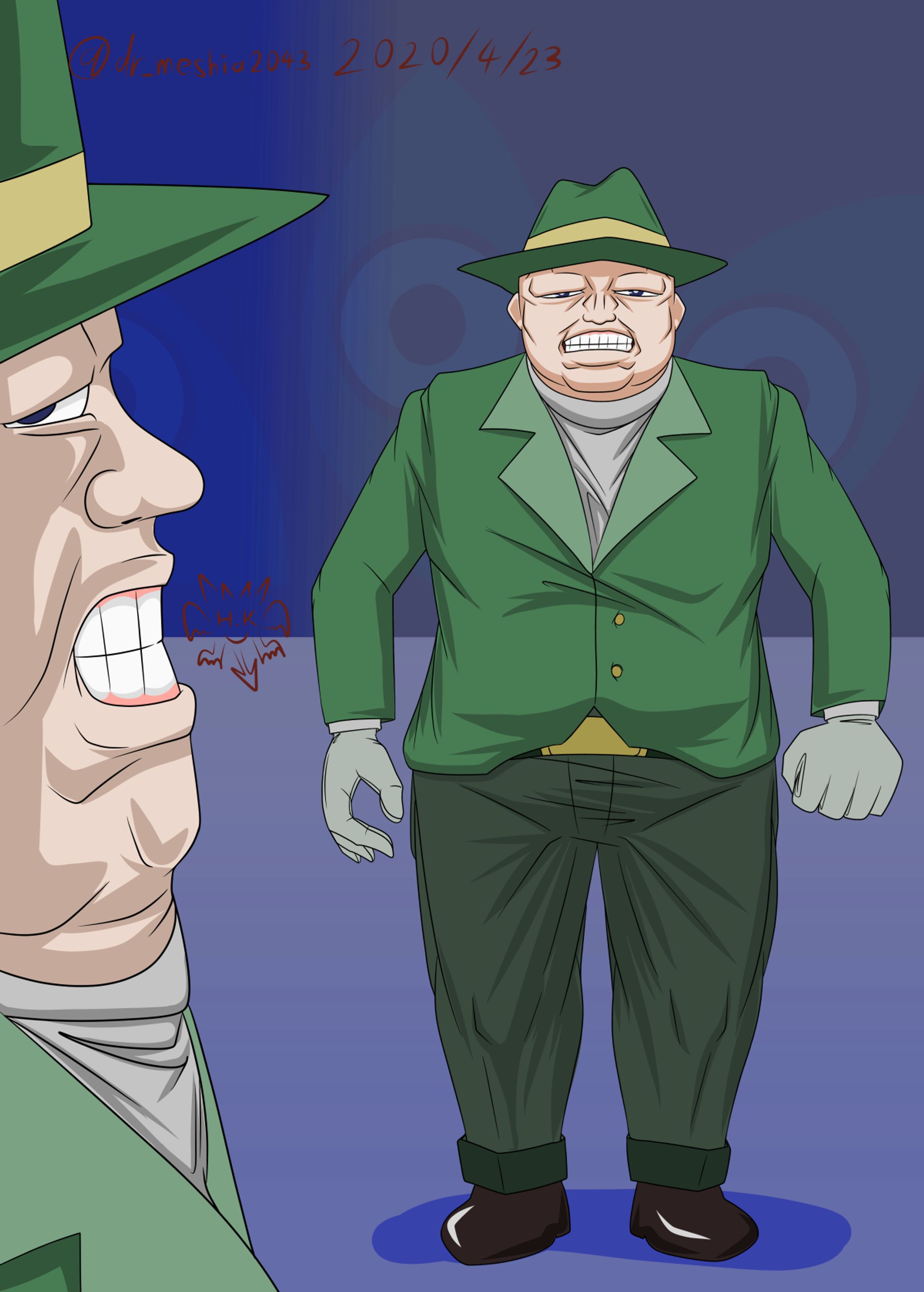 人間のオリジナルキャラクター２-1