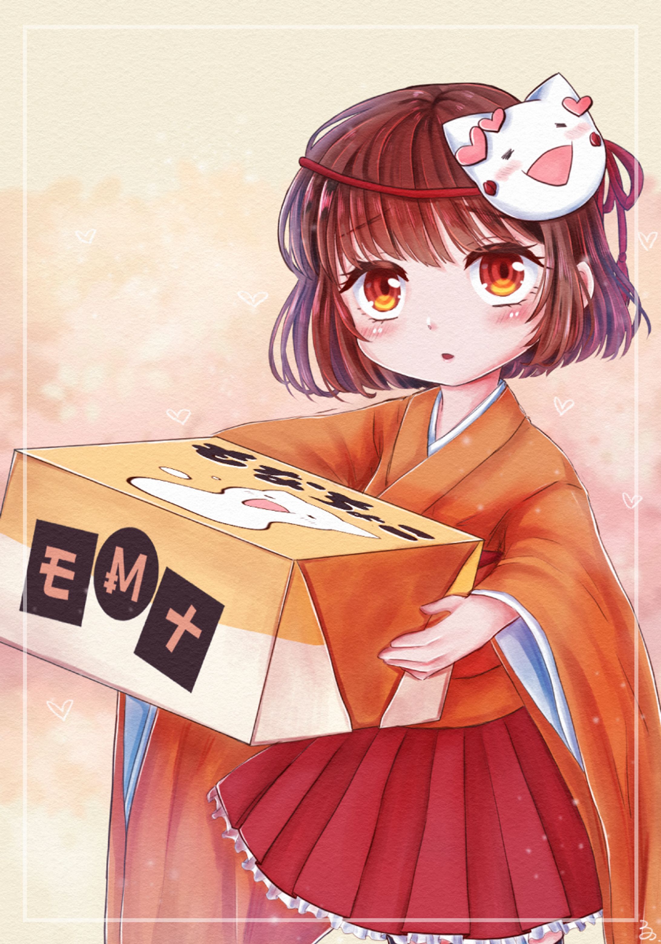 モナコインちゃん バレンタイン 2022-1