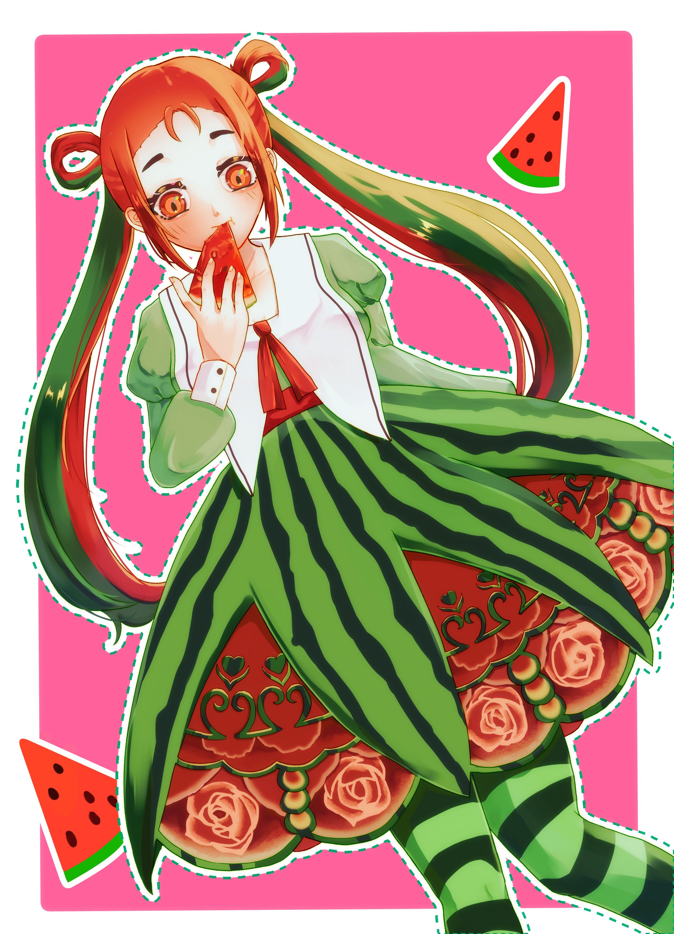 スイカの擬人化-1