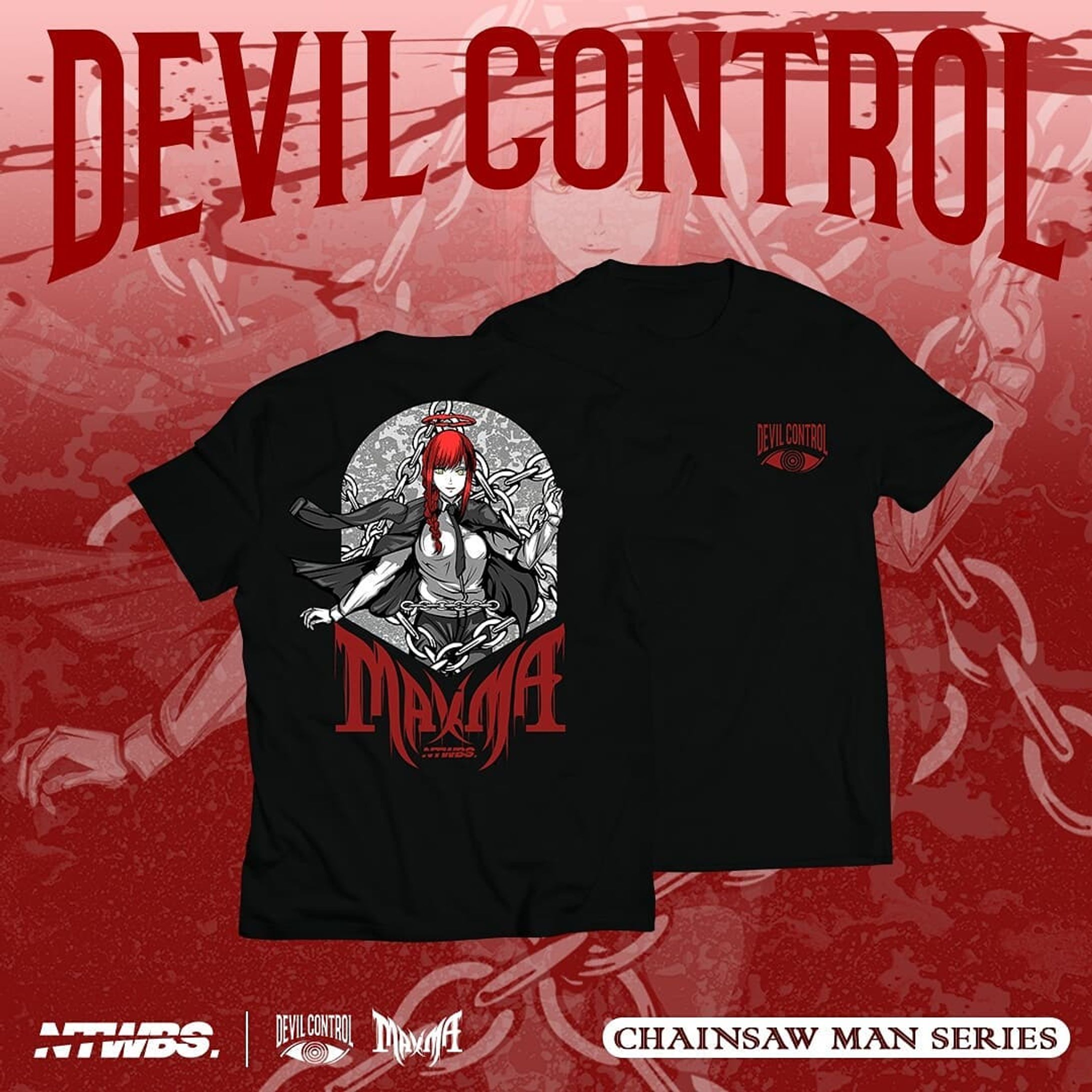 [T-shrirt] Devil Control Makima - NTWBS-1
