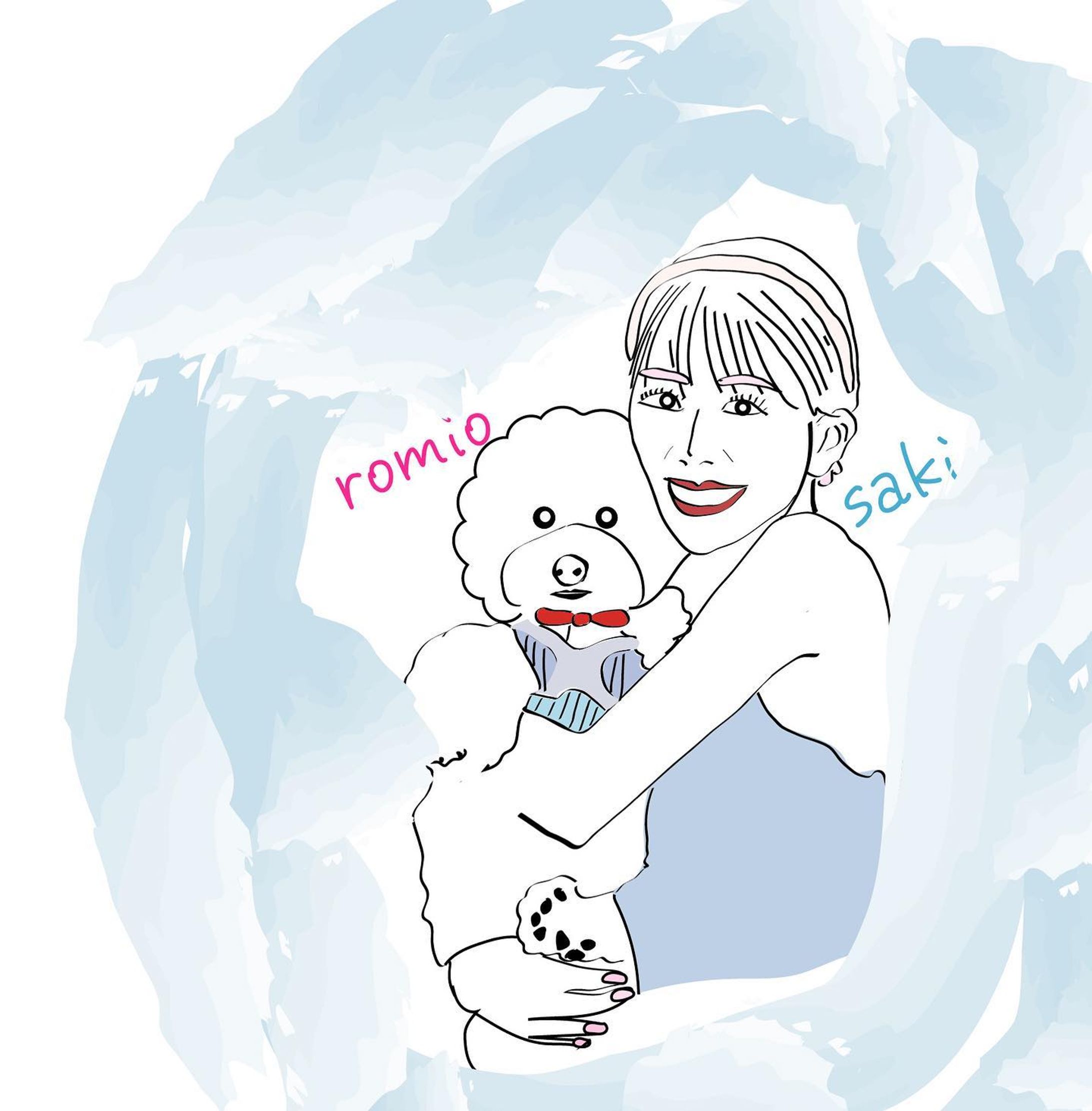 #webデザイン 
#イラストレーター
#フォトショップ 
#adobillustrator #似顔絵 #似顔絵オーダー #ビションフリーゼ-1