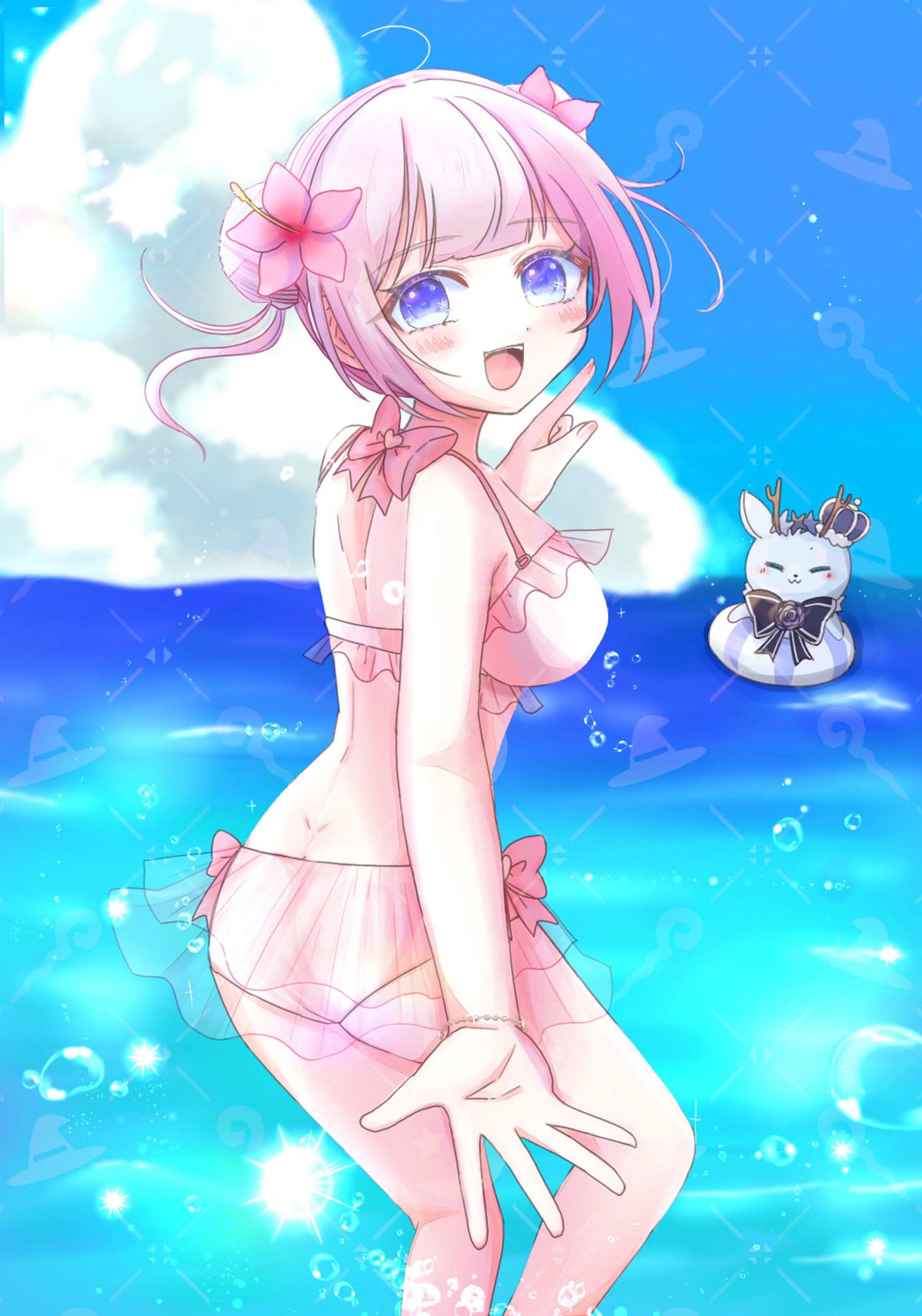 舞莉愛フィオーレ様￤水着1枚絵-1