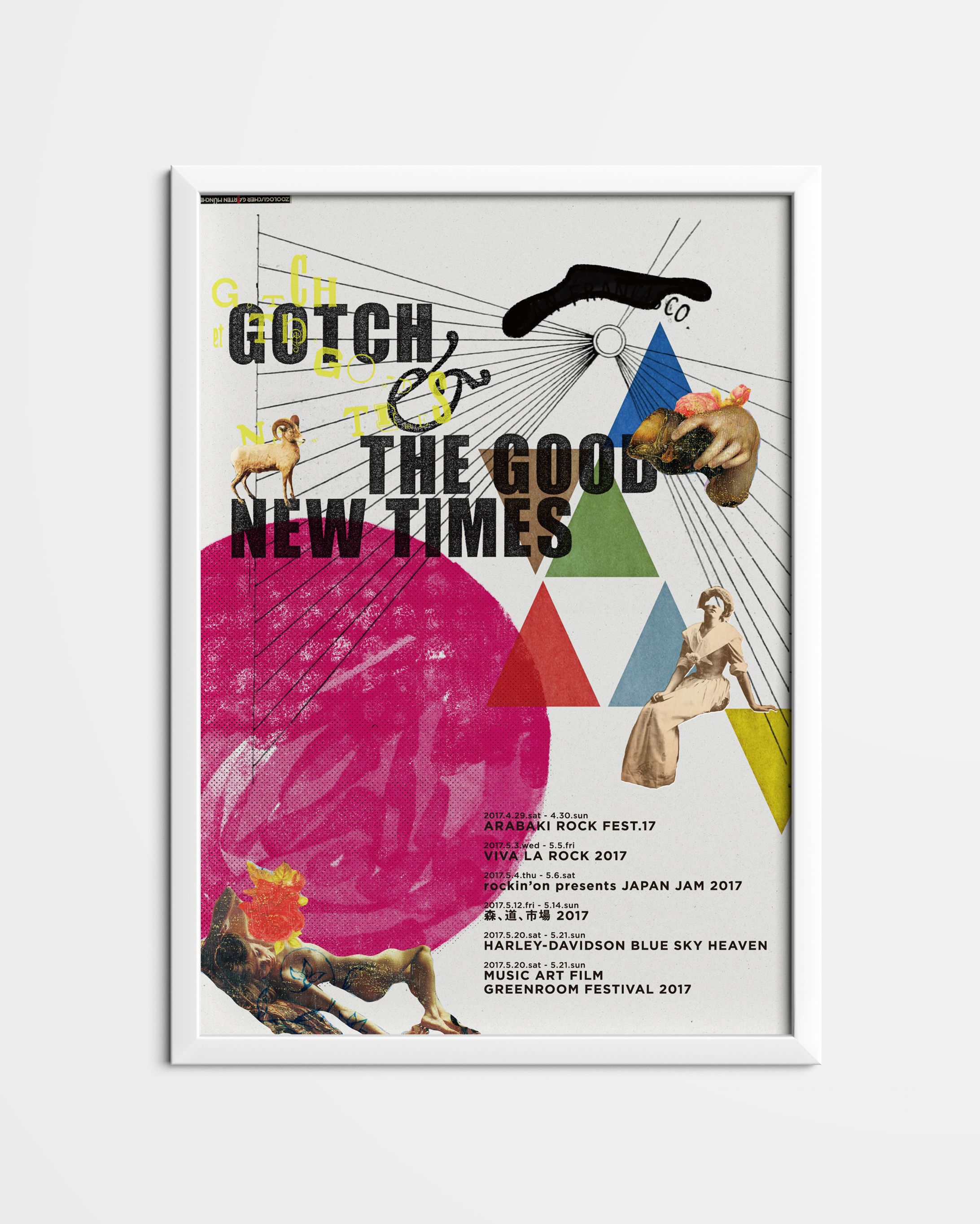 ポスター｜GOTCH & THE GOOD NEW TIMES 2017-1