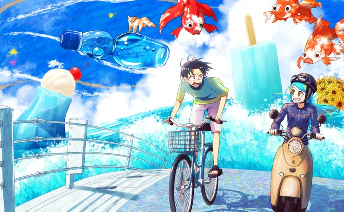 ギャラリー展示イラスト