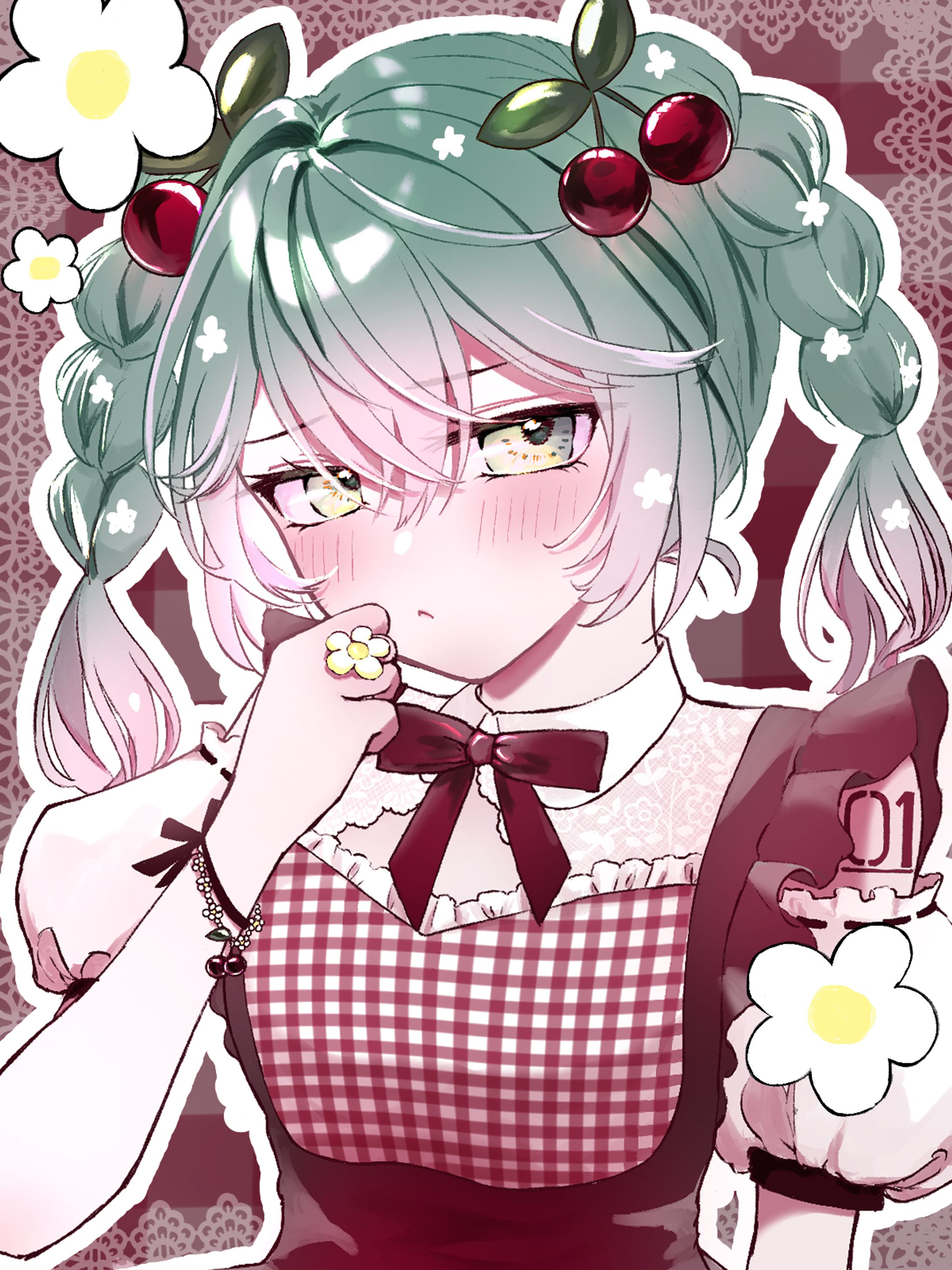 ダークチェリーミクさん-1