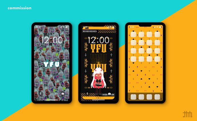 【skeb】スマホ壁紙