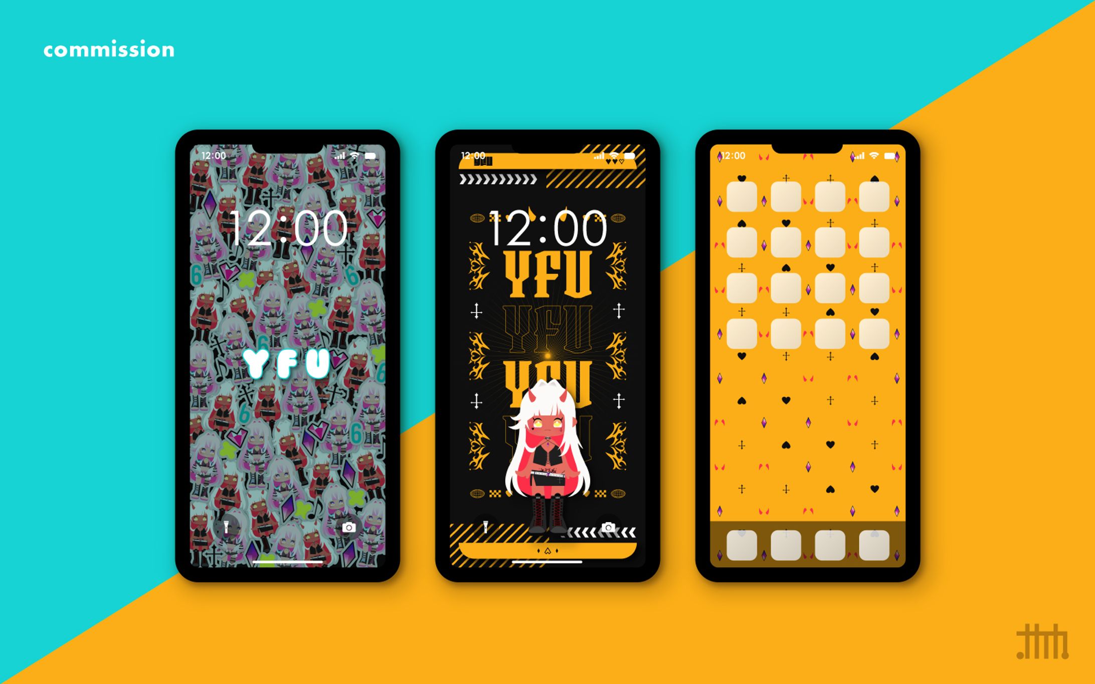 【skeb】スマホ壁紙-1