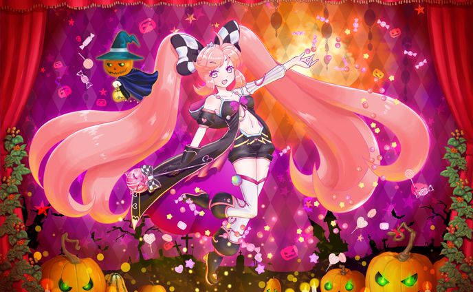 ゲームイラスト　二次創作