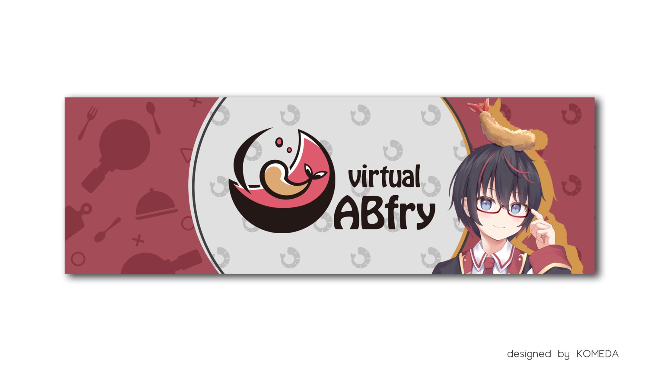 バーチャルエビフライ様 Twitterヘッダー-1