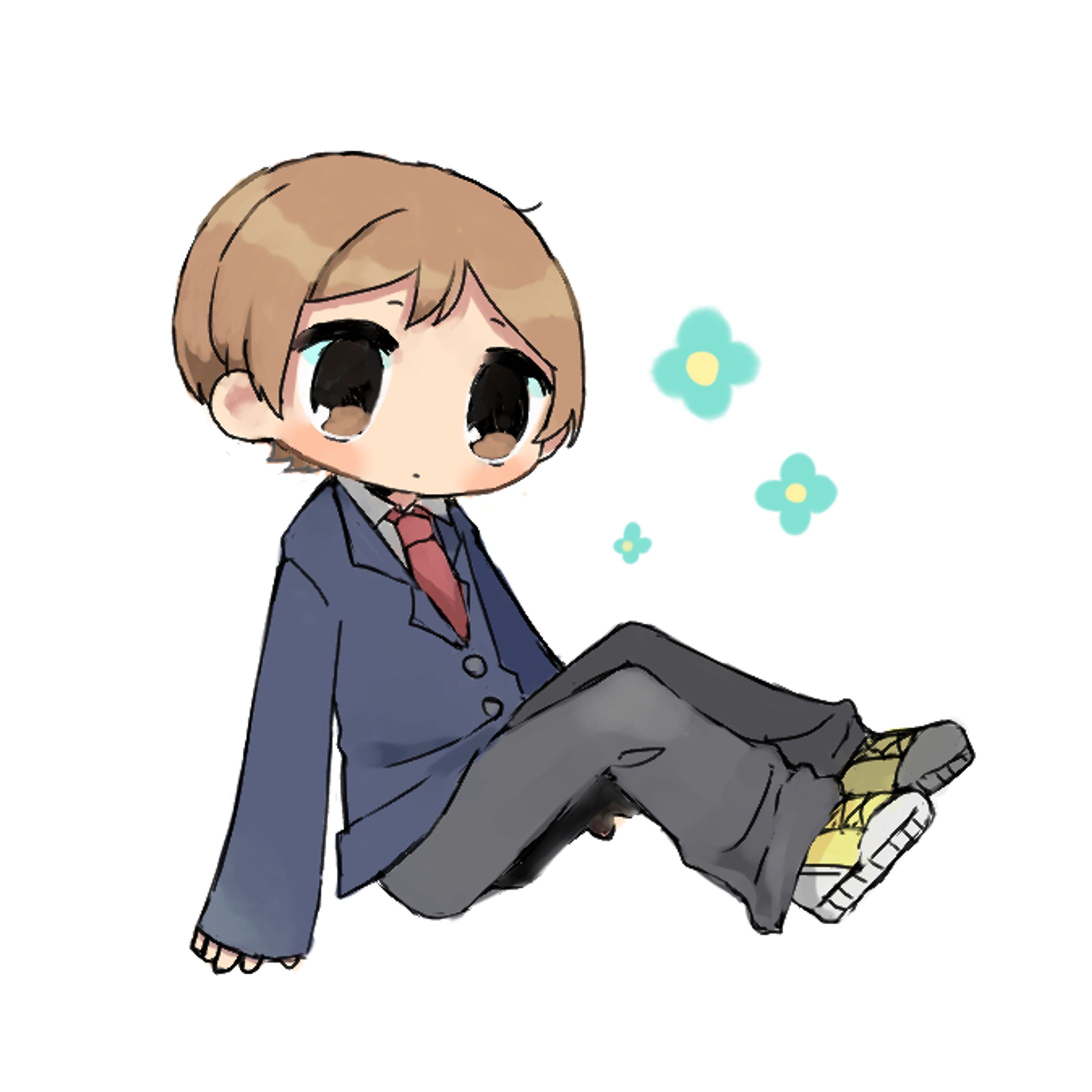 デフォルメ男の子-1
