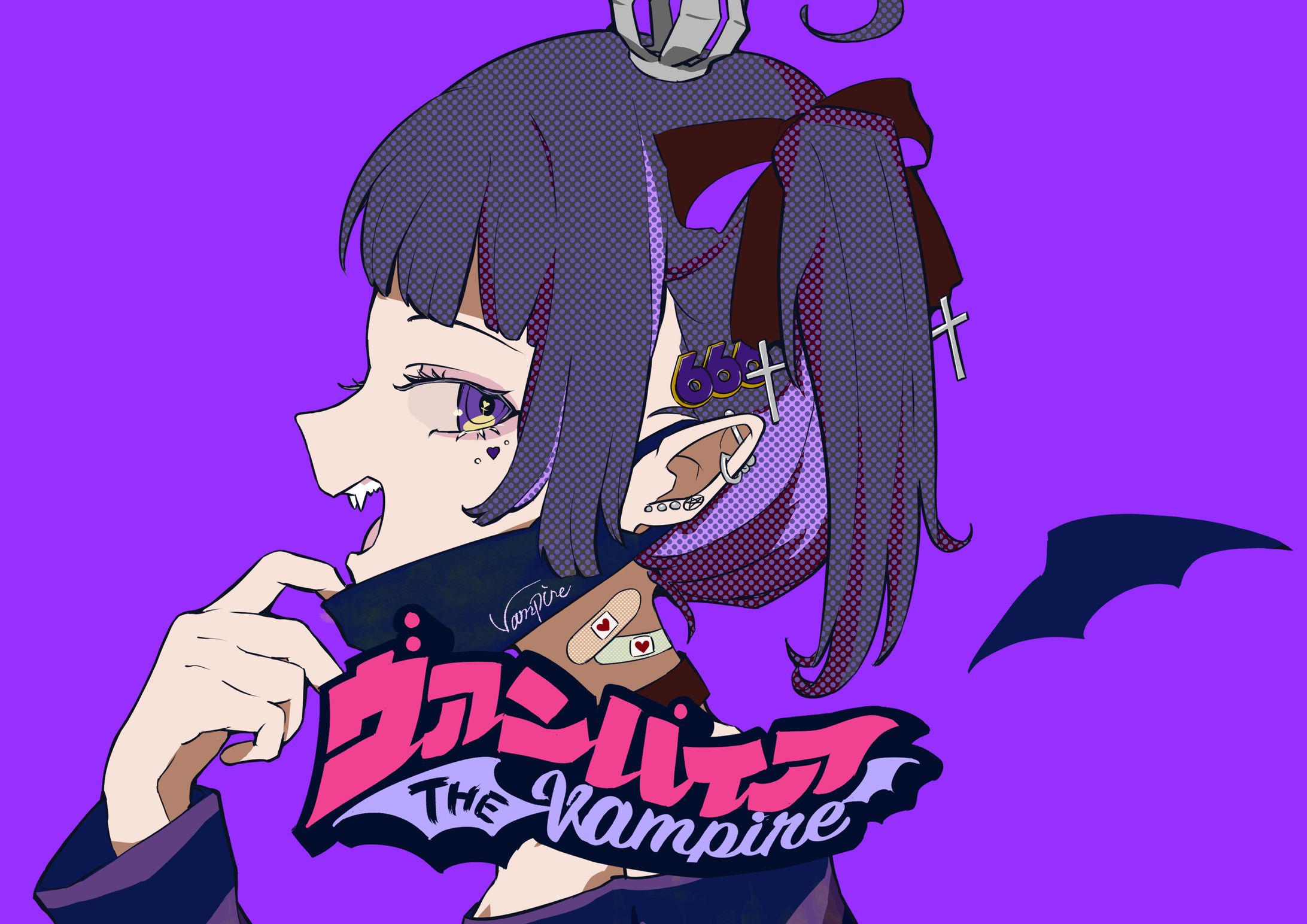 歌ってみた風イラスト-1