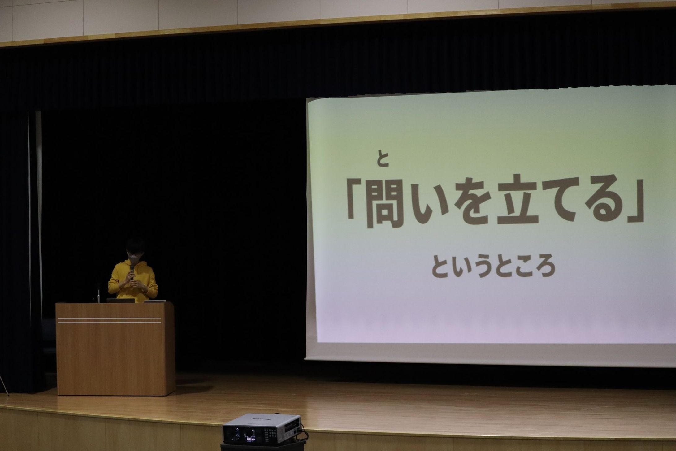 【講演】開智望中等教育学校にて講演-1