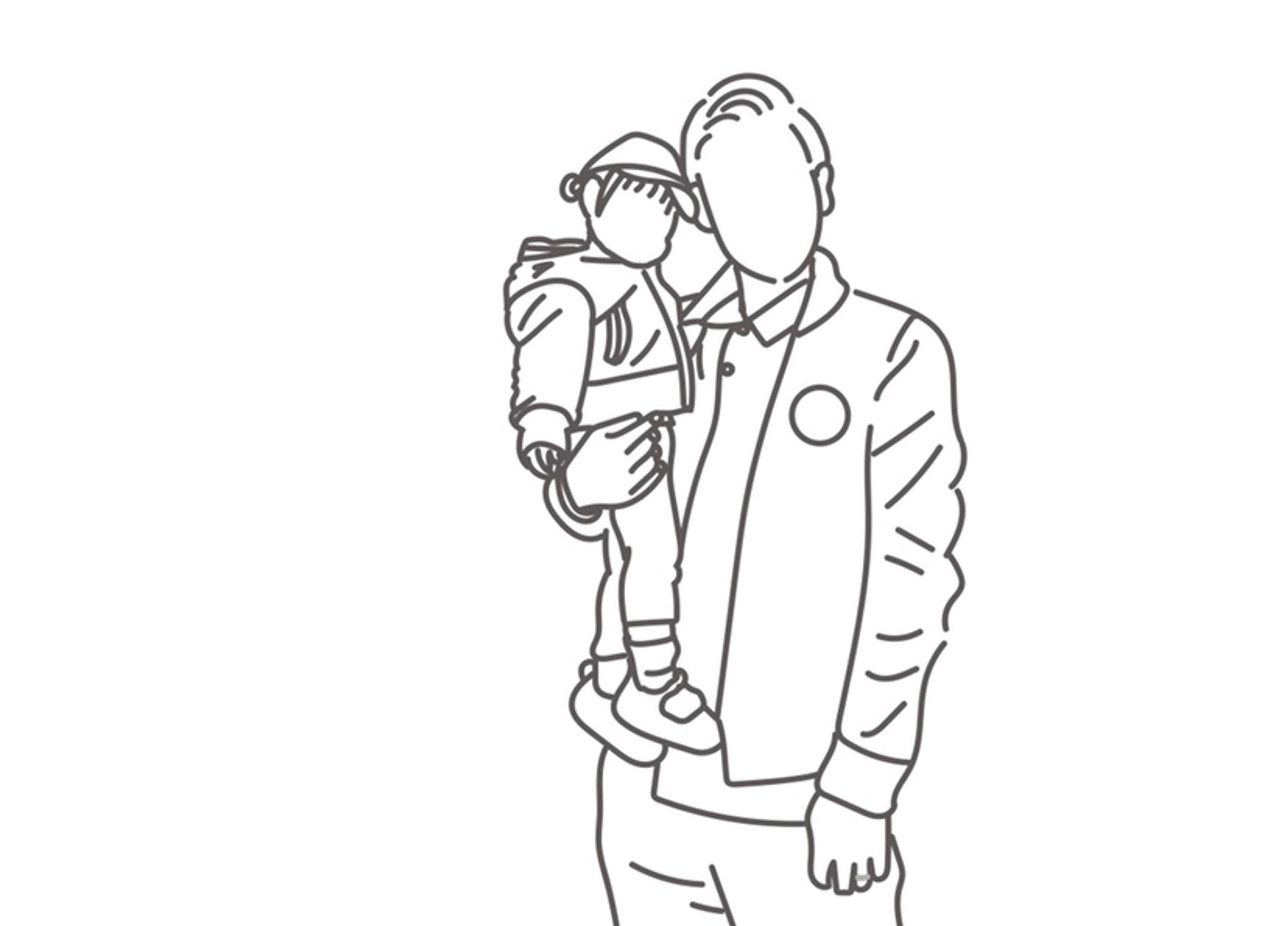 イラスト　ファミリー-1