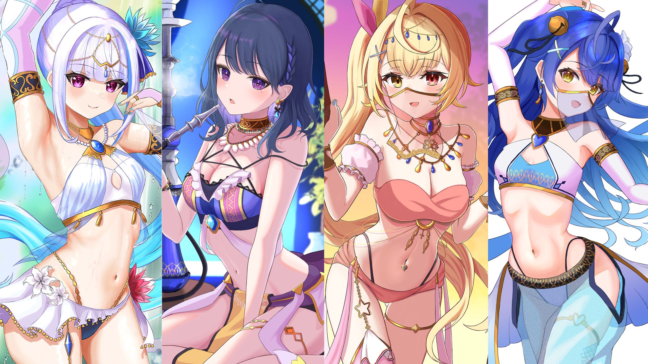 【FanArts】にじさんじ踊り子衣装シリーズ-1