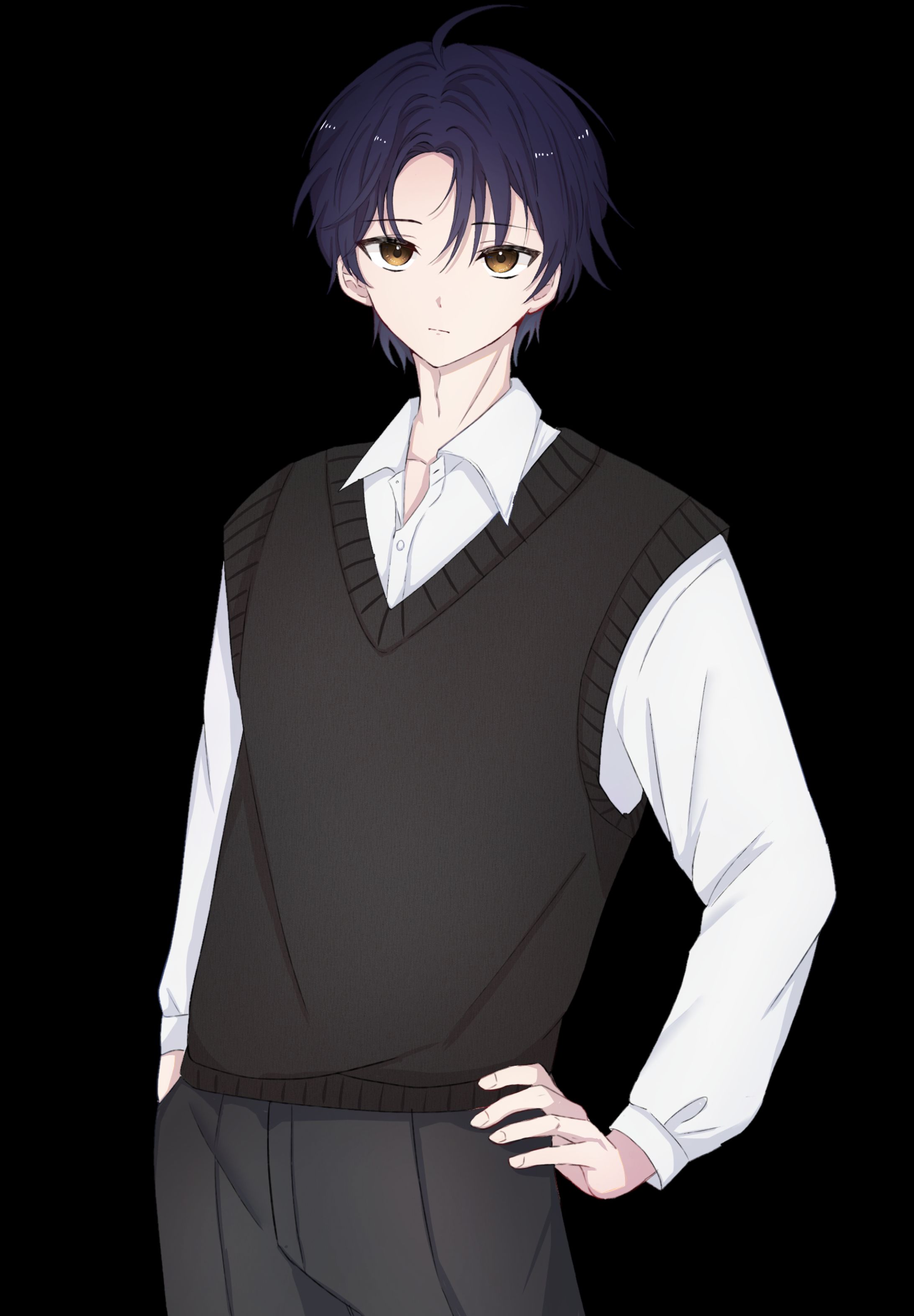 【依頼絵】男の子立ち絵-1