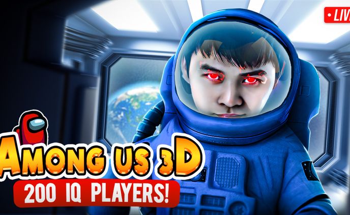 Youtube Thumbnail - Among US 3D Tuturu