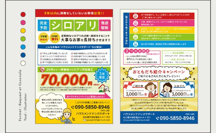シロアリ防除DM