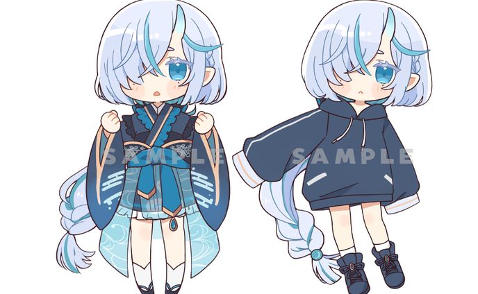 うるく様 配信用SDイラスト