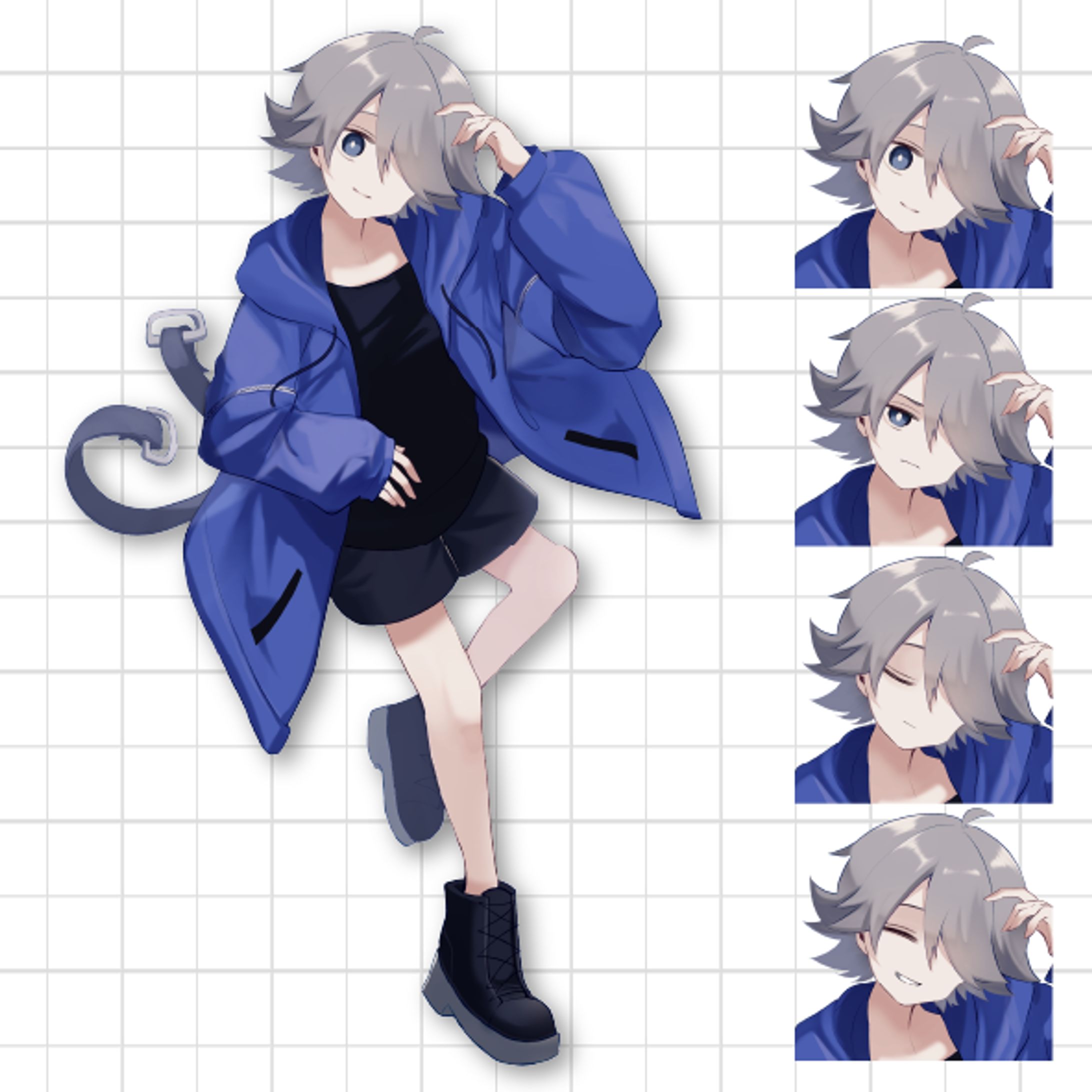 自主制作／立ち絵・差分-1