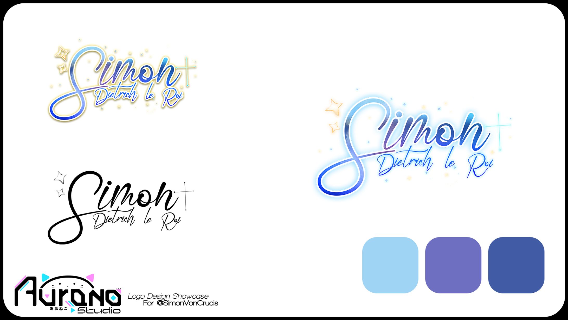 Simon Vtuber Logo Design-1