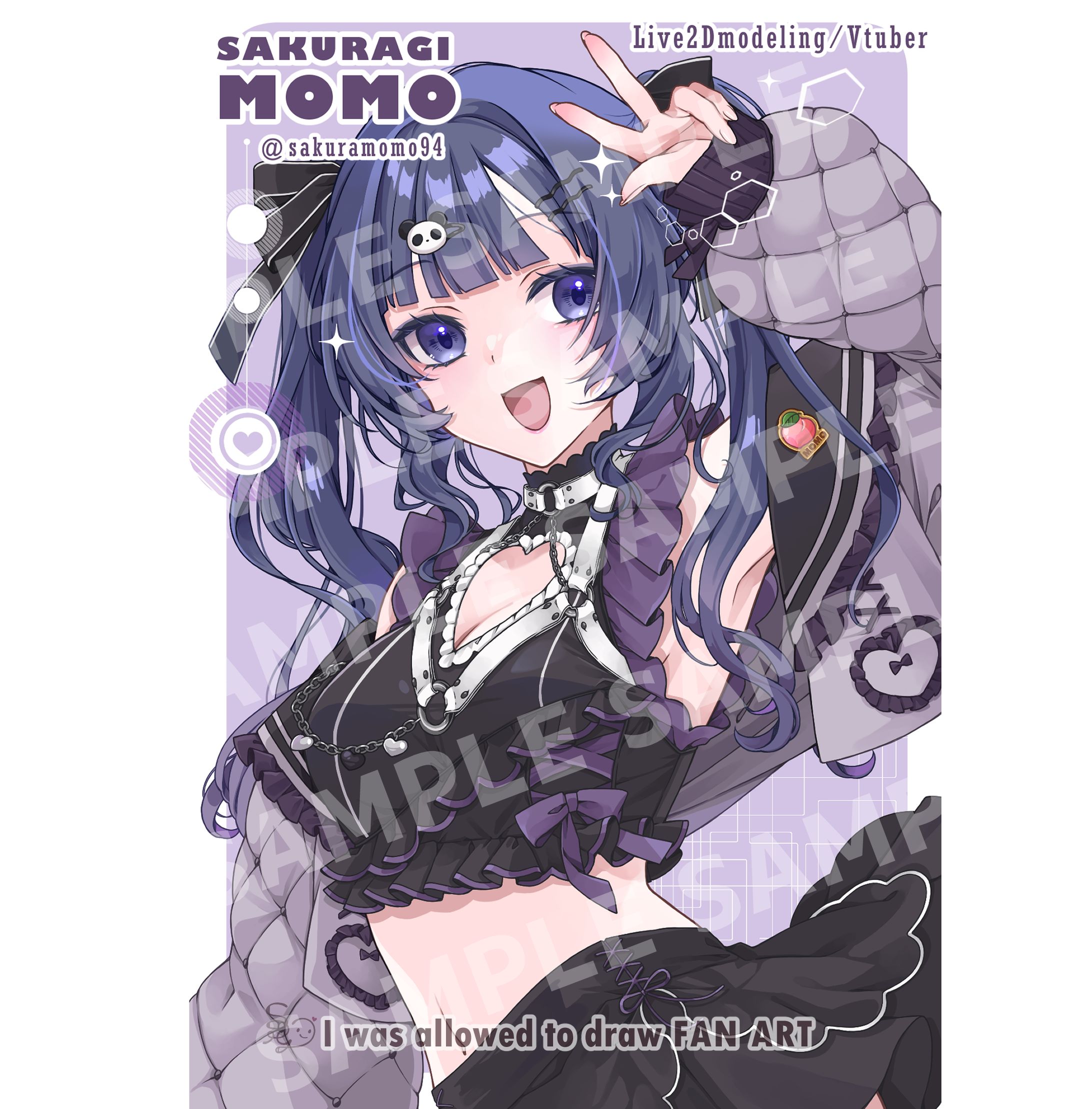 【FanArt】さくらぎもも 様-1