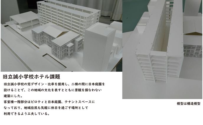 旧立誠小学校ホテル計画