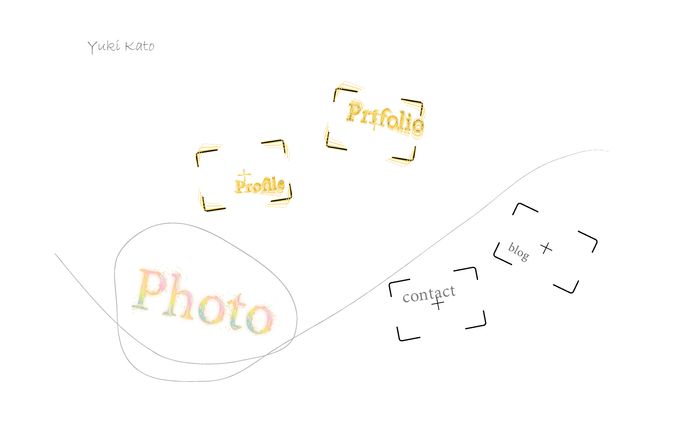 写真家 portfolioサイトデザイン案②
