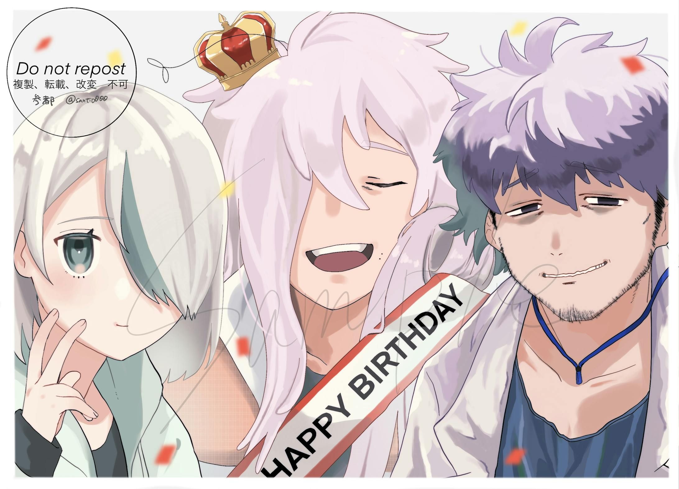 TRPG 誕生日イラスト-1