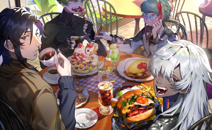 カフェでのひと時