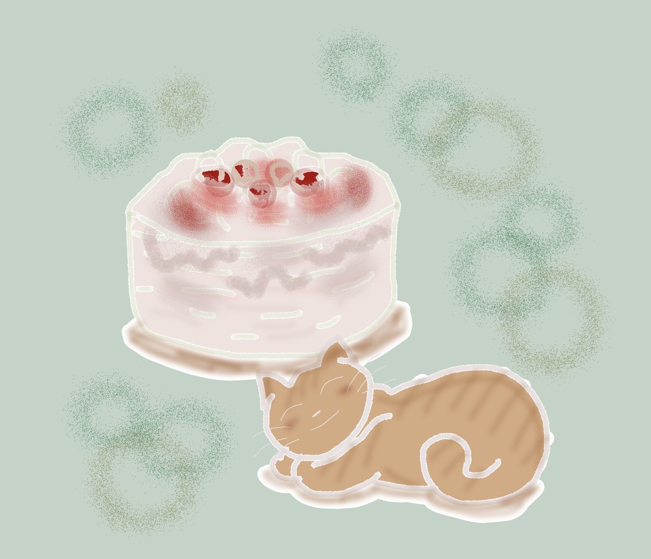 おいしいケーキだニャン-1