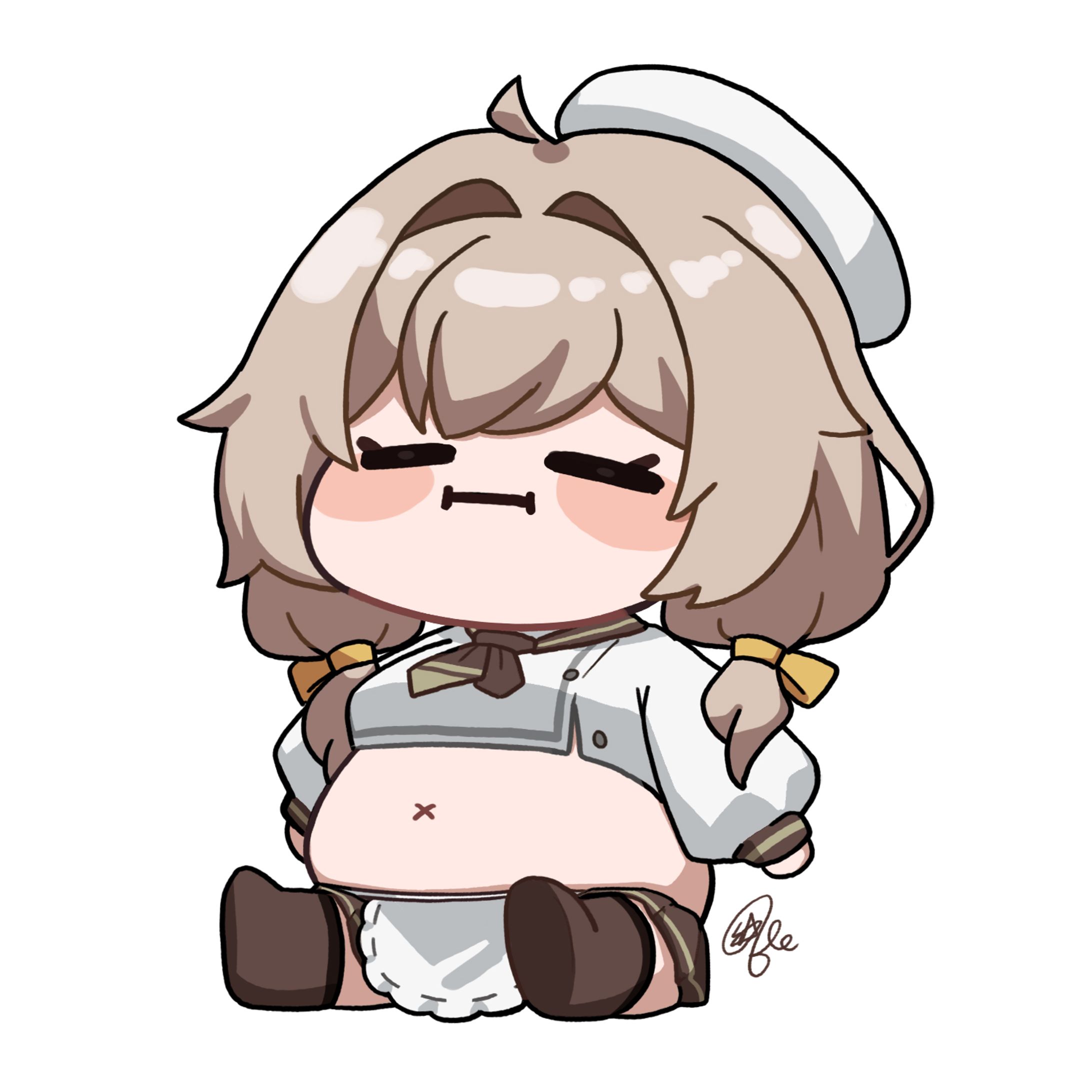 Nikke fanart - Chibi Bready-1