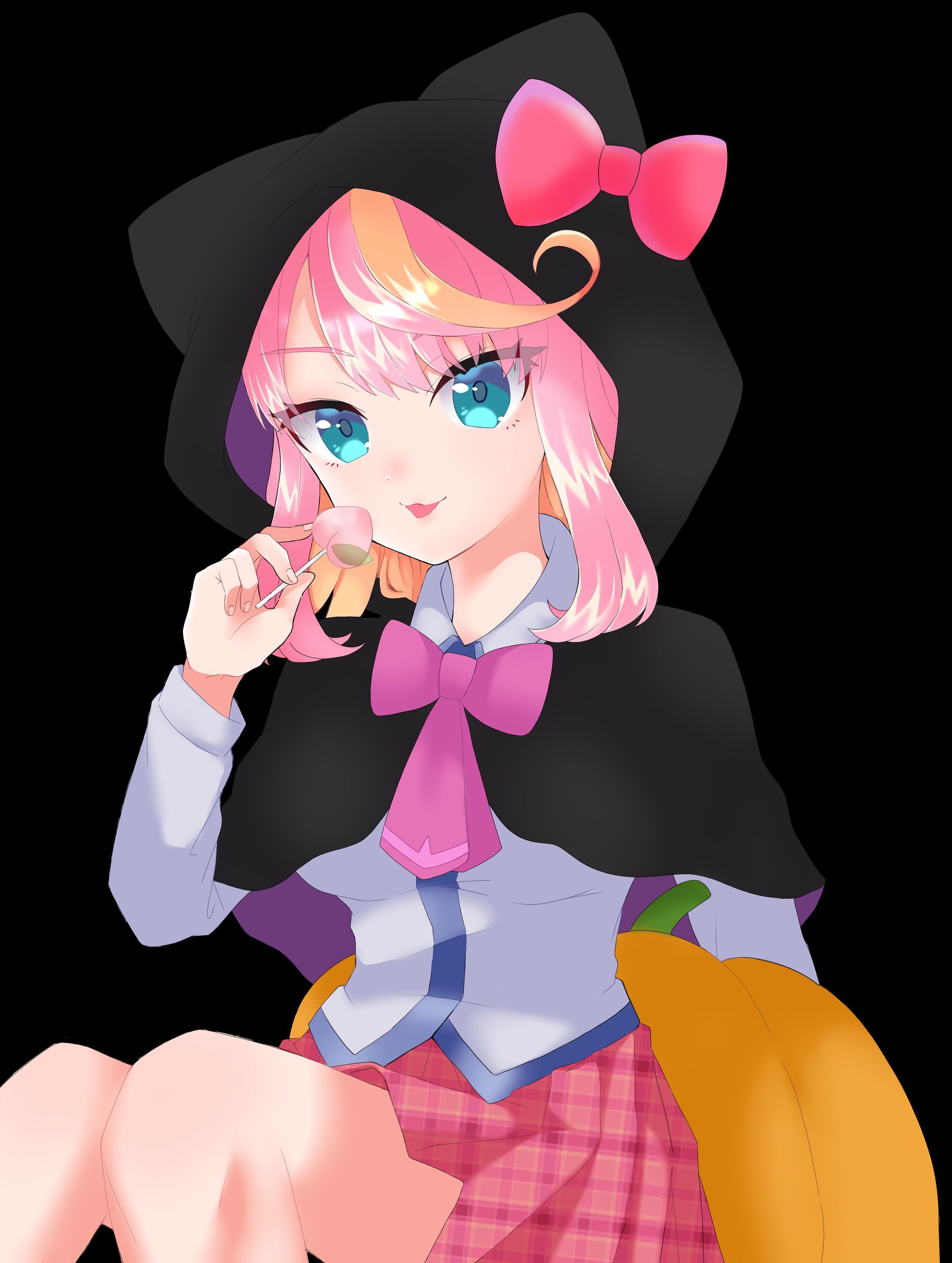 Vtuberサムネ用ハロウィンイラスト-1