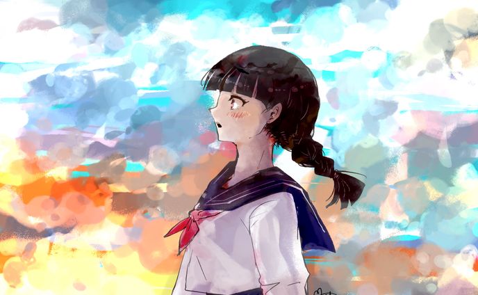 アマチュアイラストレーター、創作