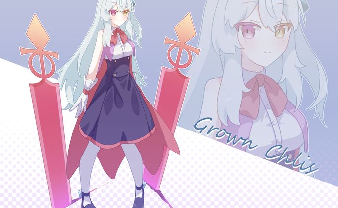 成長2人立ち絵