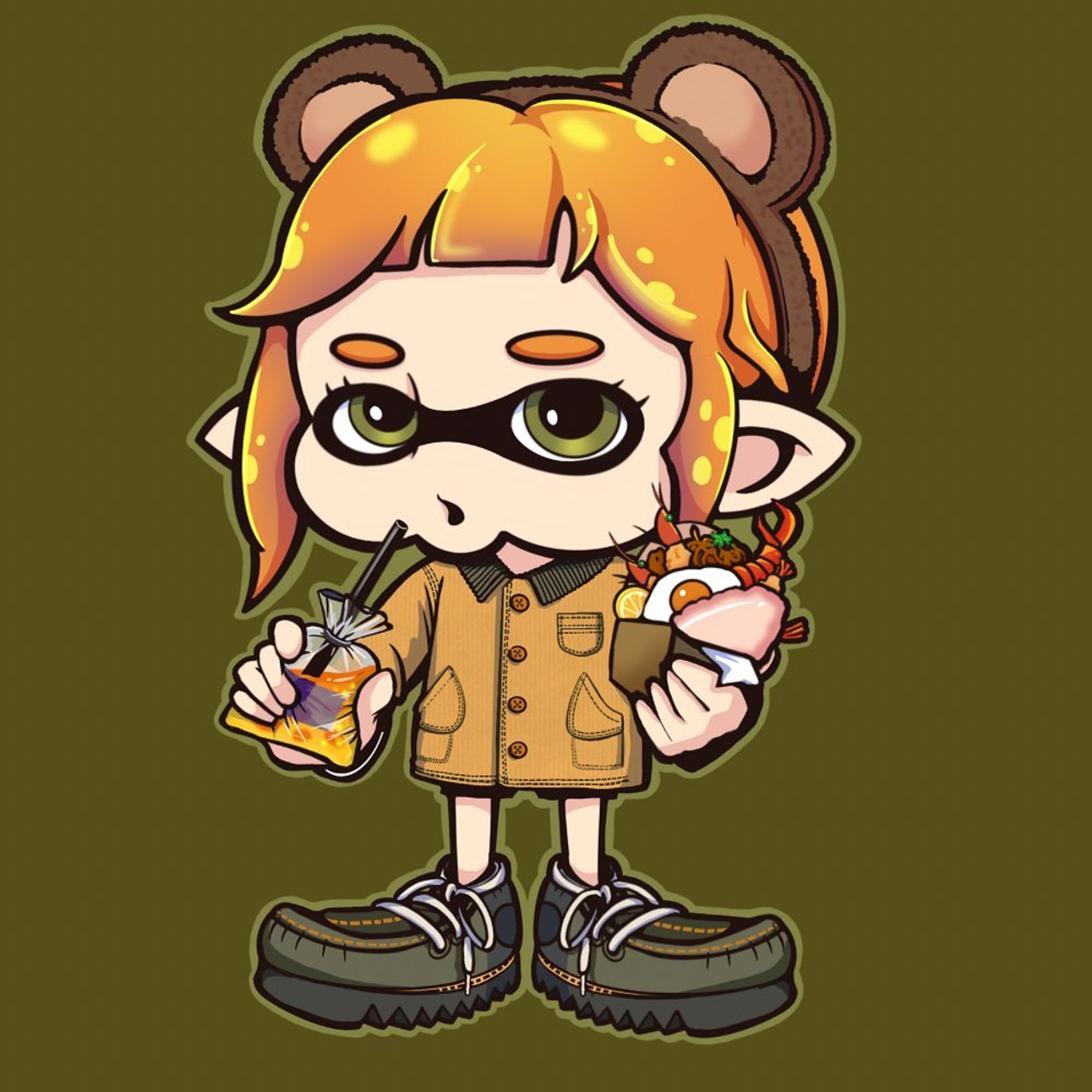 マイイカちゃん(お気に入りコーデver) #TunTunToon 

#イラスト #スプライラスト #イラストレーター #イラストグラム #いらすとぐらむ #スプラトゥーン3 
#絵描きさんと繋がりたい #絵描きさんとつながりたい
 #カートゥーン #カートゥーンイラスト #カートゥン風イラスト 
#デフォルメ #デフォルメイラスト 
#procreate #digitalart #splatoon2 #splatoon3 #nintendo 
#illustration #illust #illustrator #art #drawing #cartoon #cartooncharacter-1