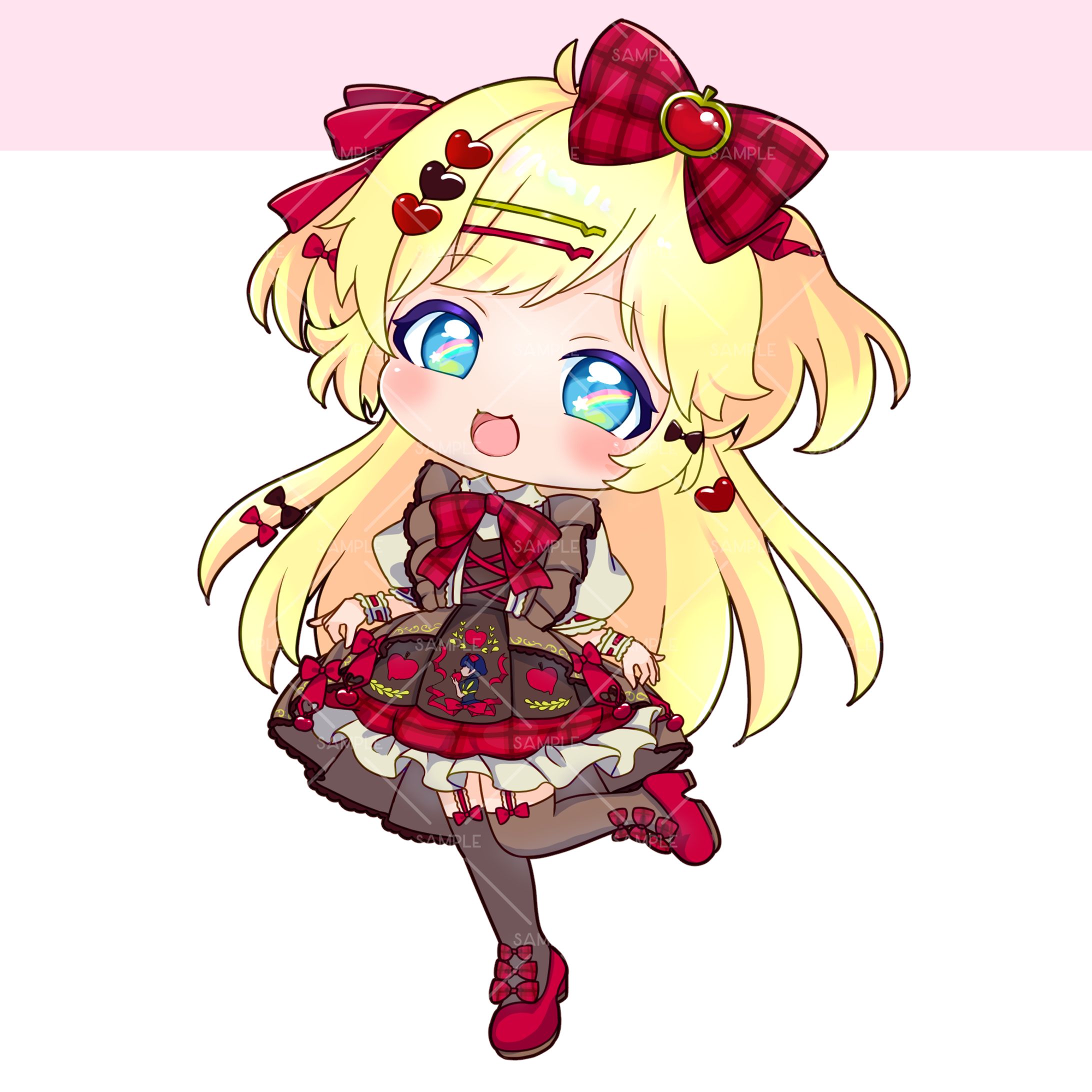 ゆゆ様ご依頼用 SDイラスト】ゆゆち様【ご依頼】