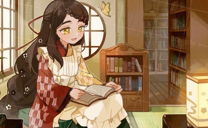 動画、一枚絵イラスト