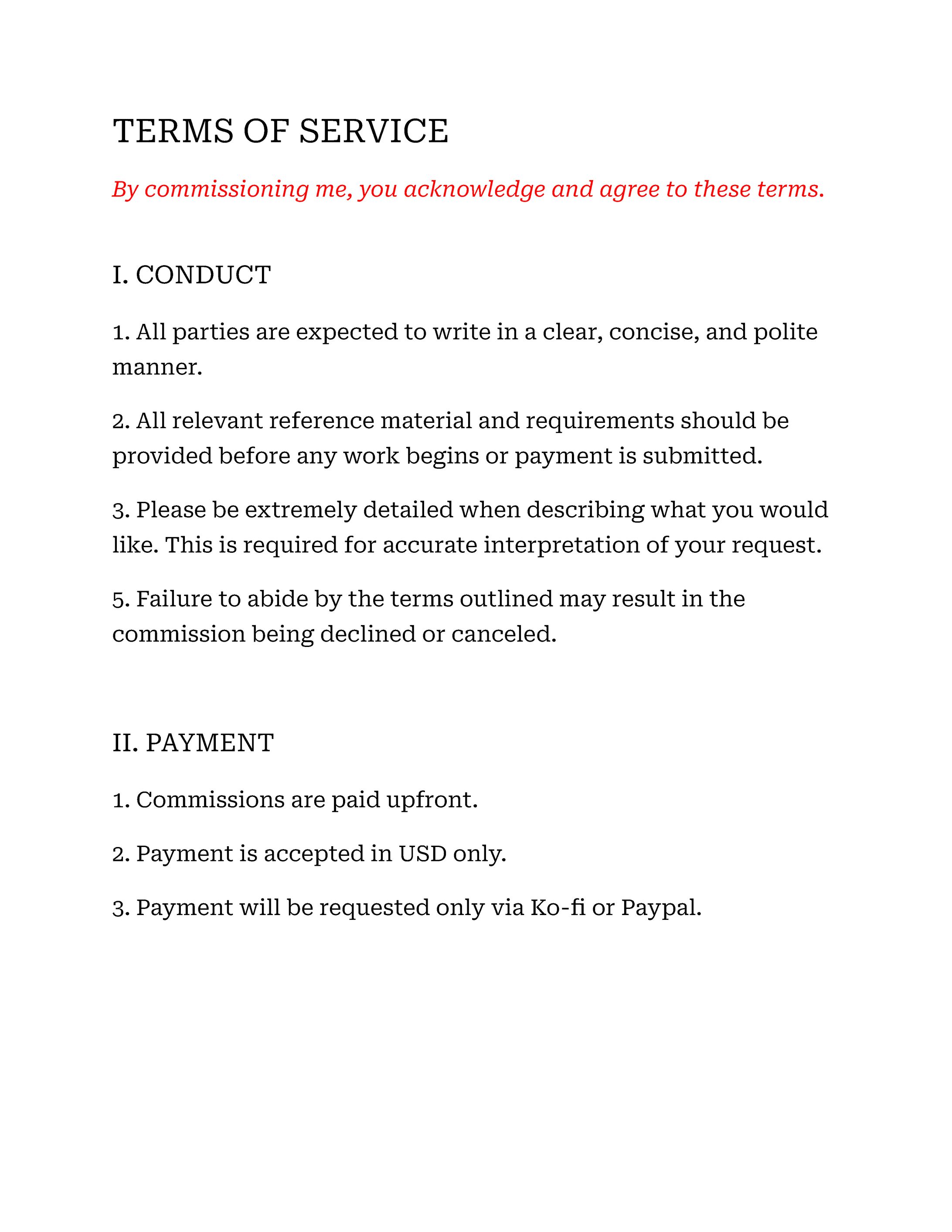 TERMS OF SERVICE-1