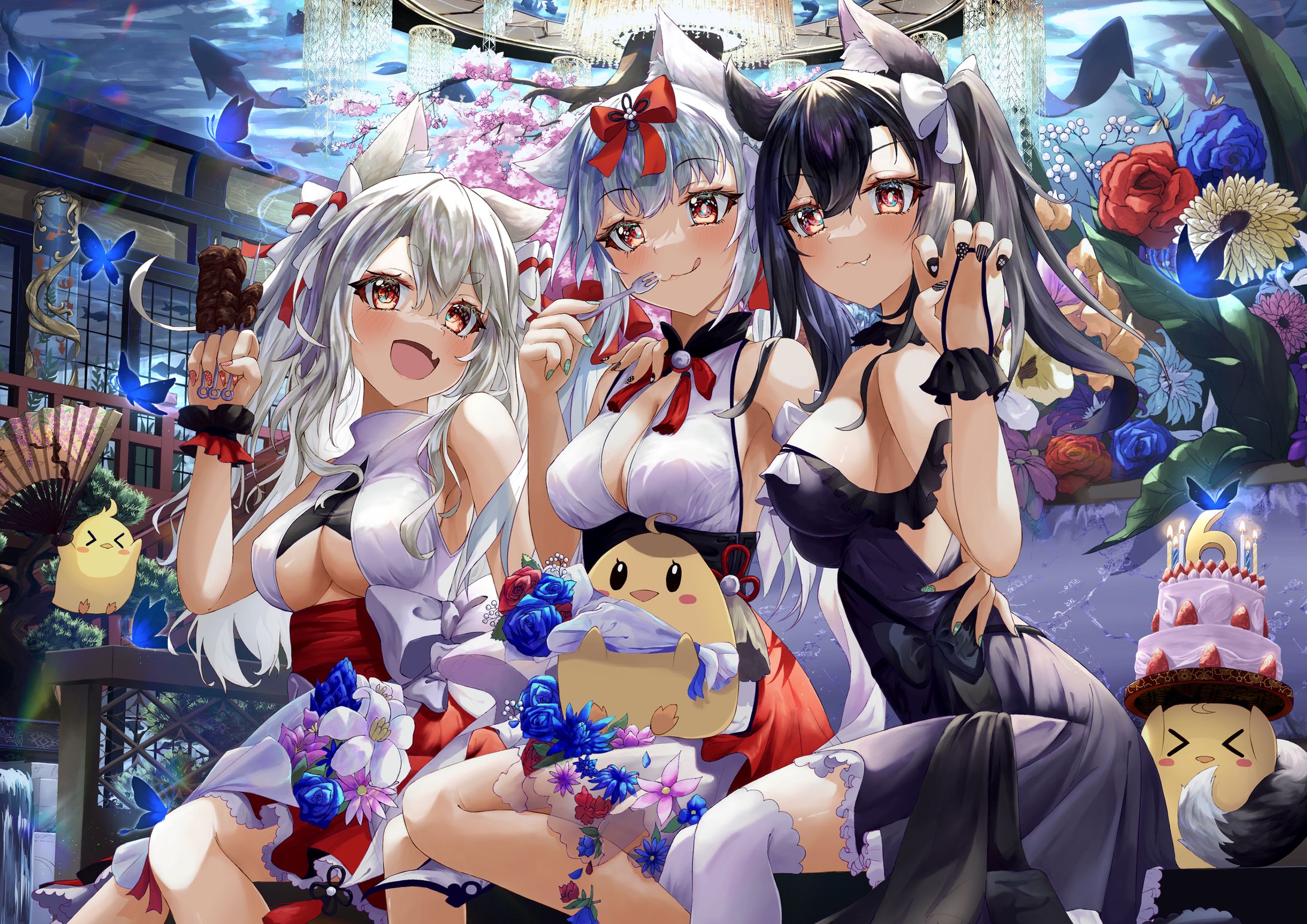 アズールレーン６周年記念イラスト-1