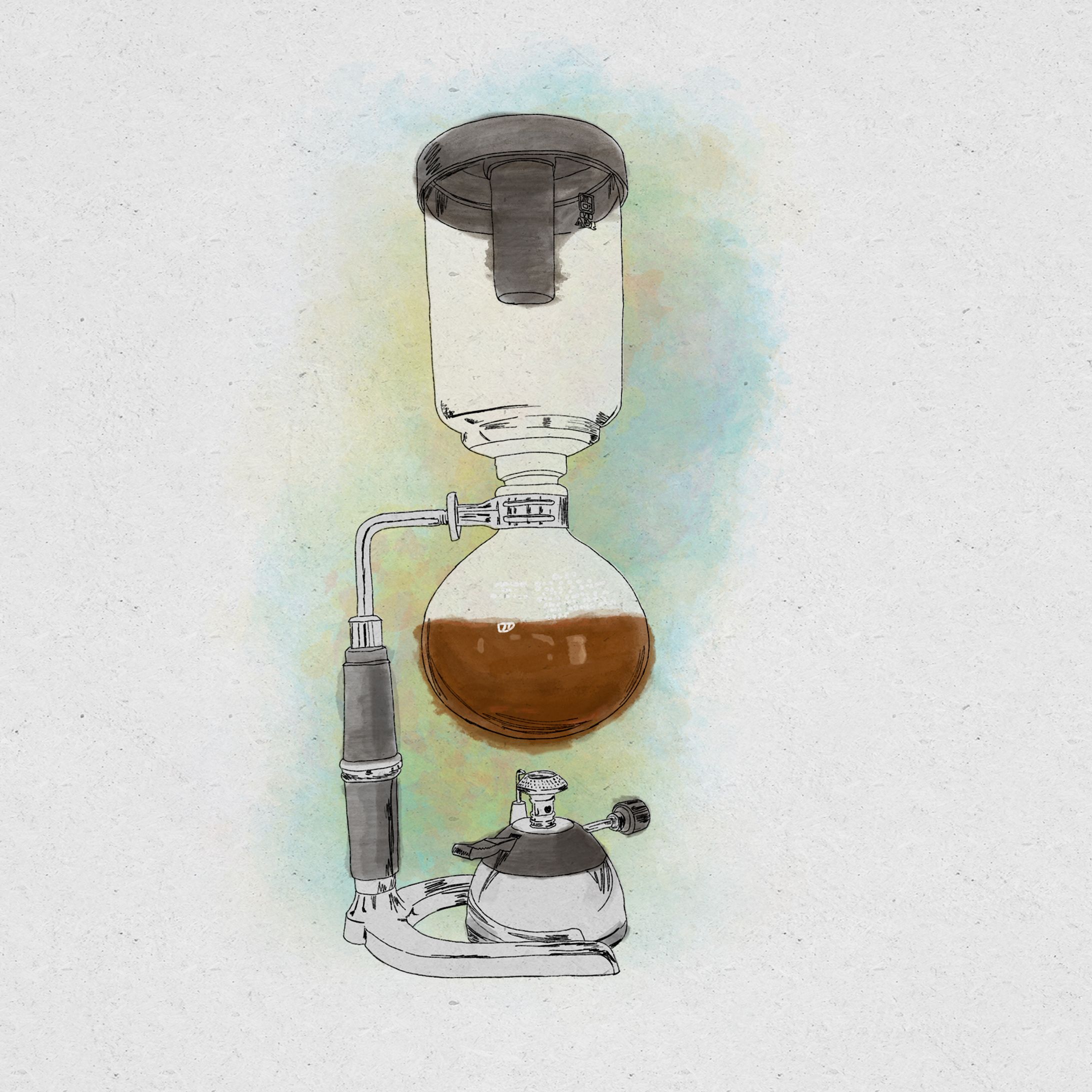Siphon brewing - illustration-1