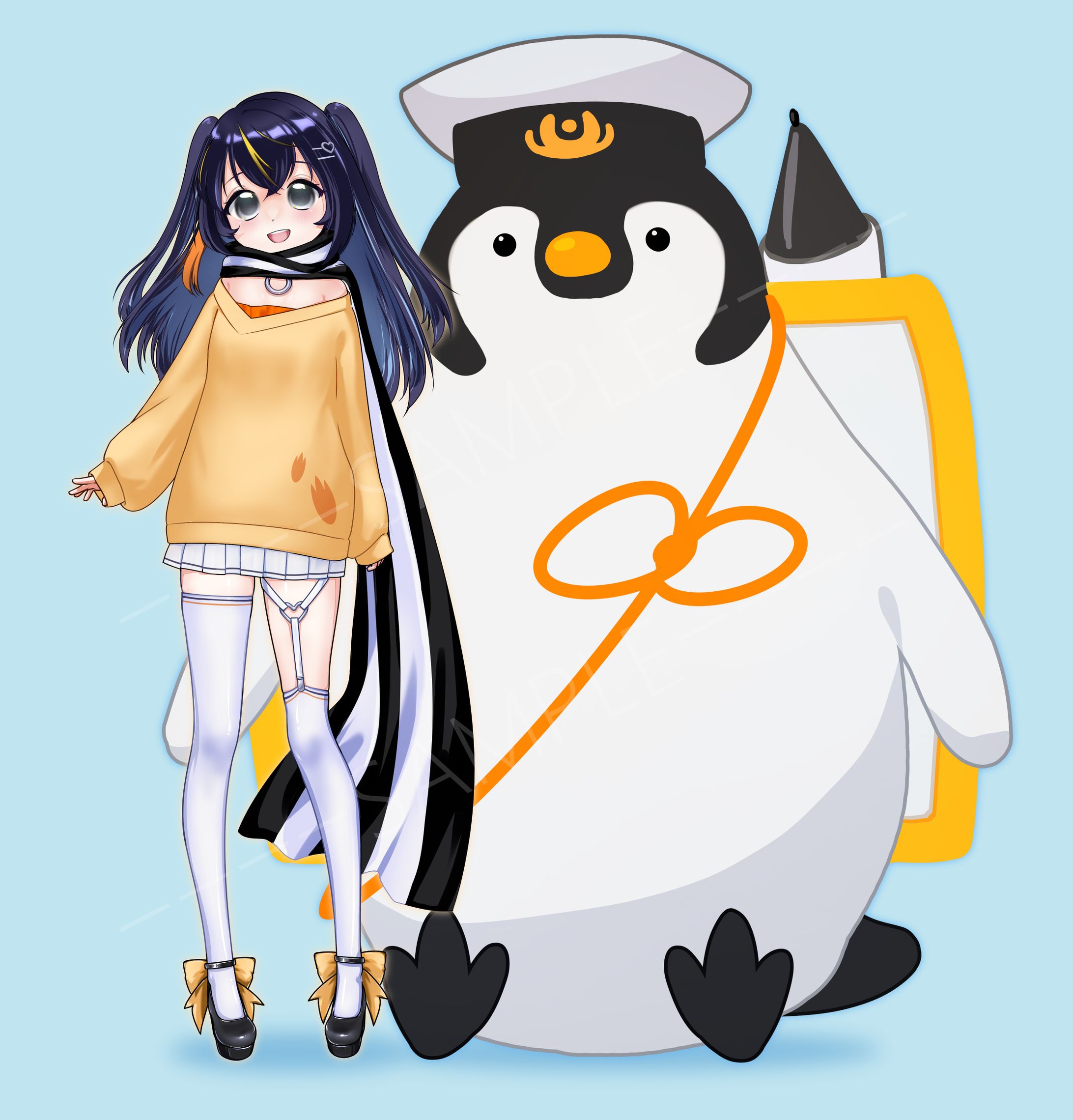 【ご依頼】片無吟乃さま ｰ バレンタイン立ち絵-1