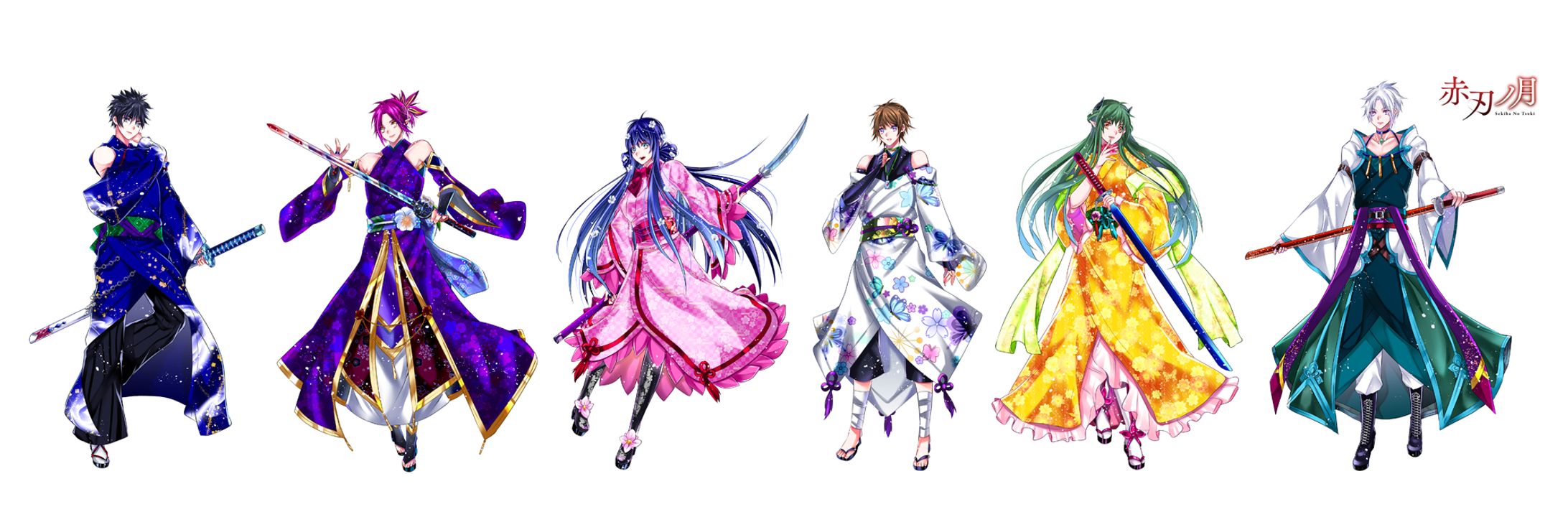 【赤刃】キャラデザ関連-1