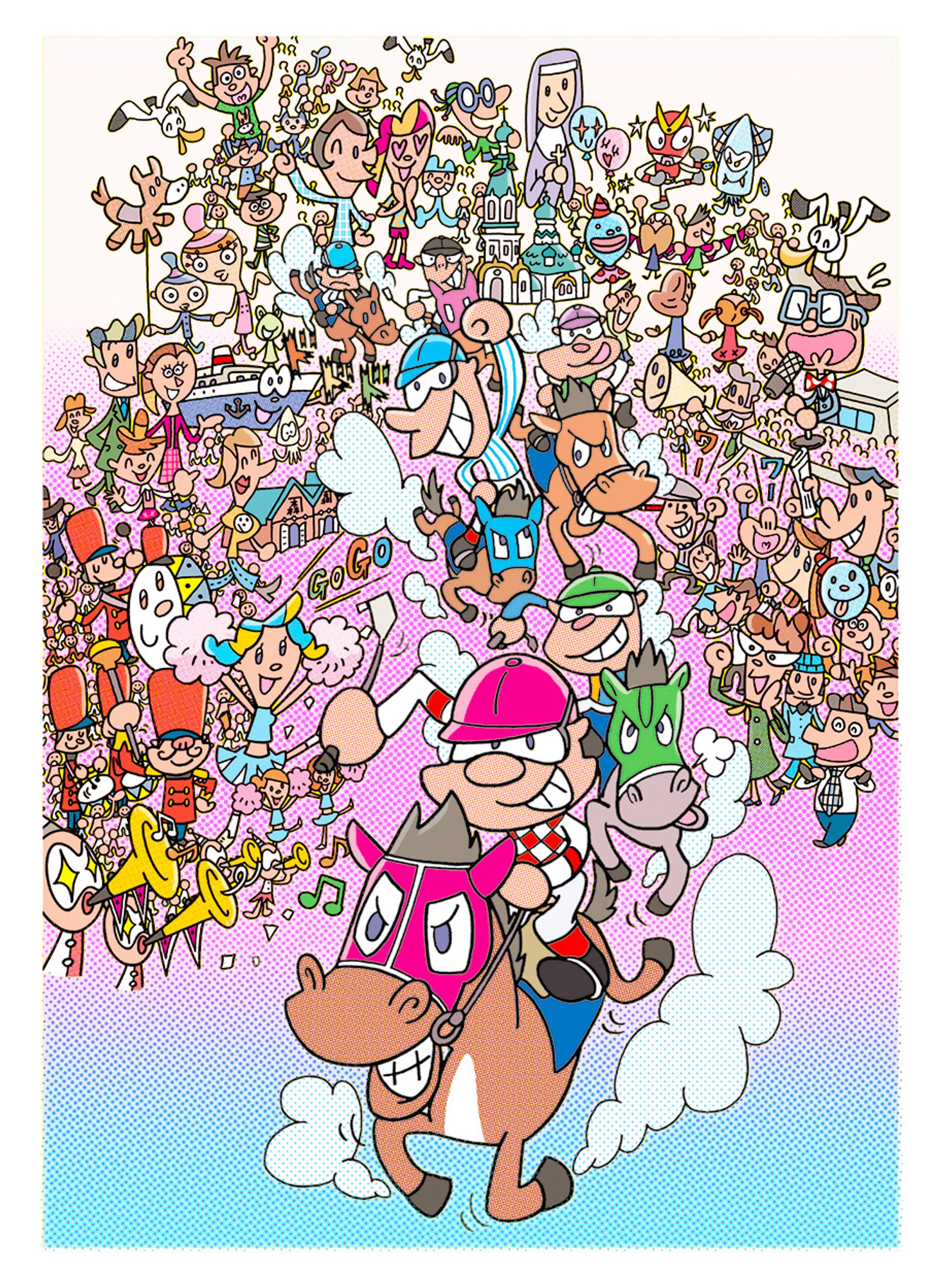 カートゥーン調キャラクターイラスト-1