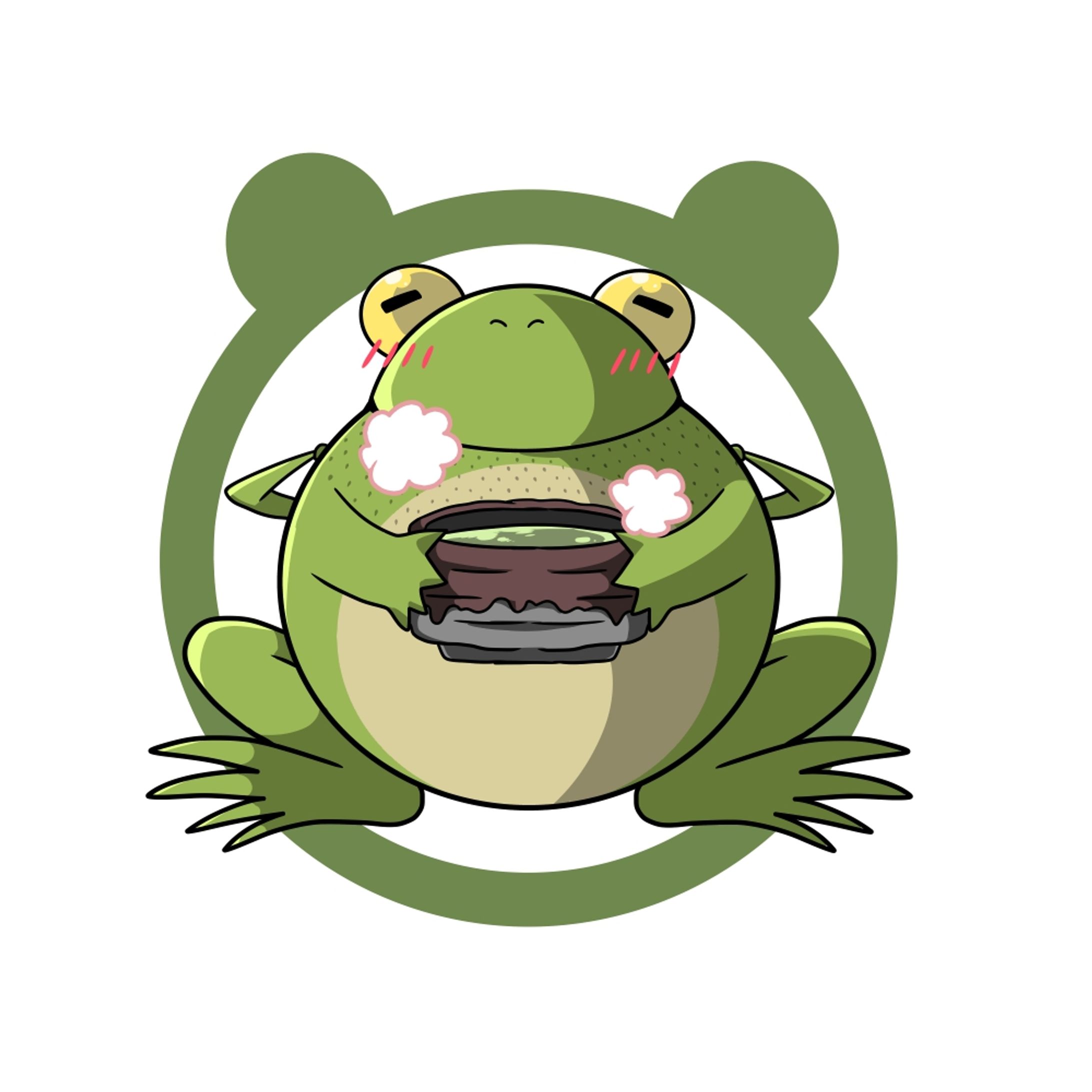 抹茶をイメージしたキャラクラーイラコン提出作品-1