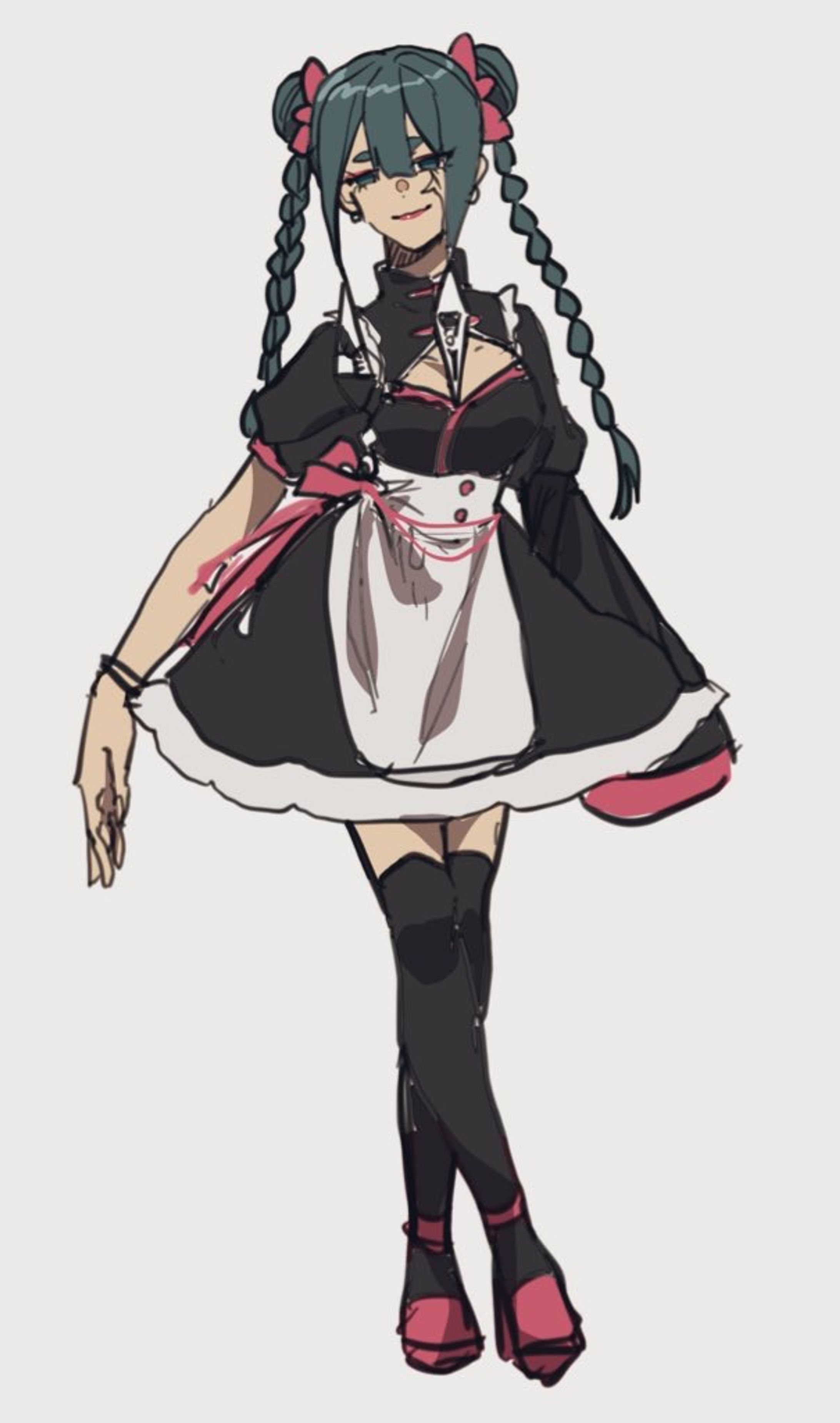 ラフ絵(カラーラフ)-1